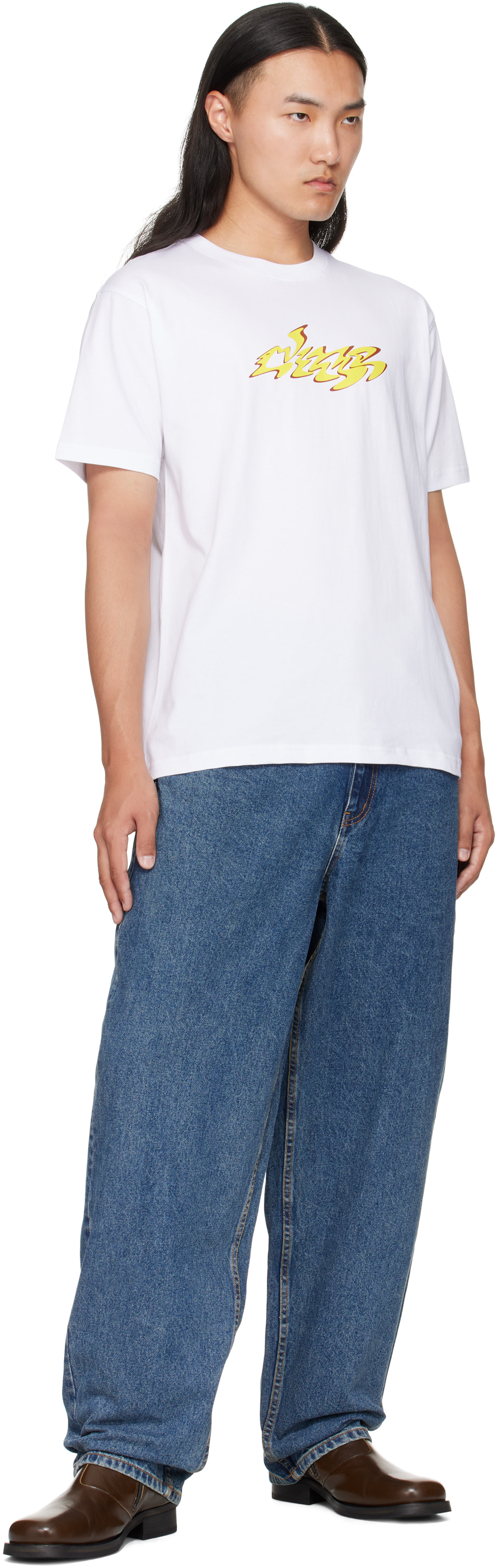 Dime - T-shirt Disco blanc