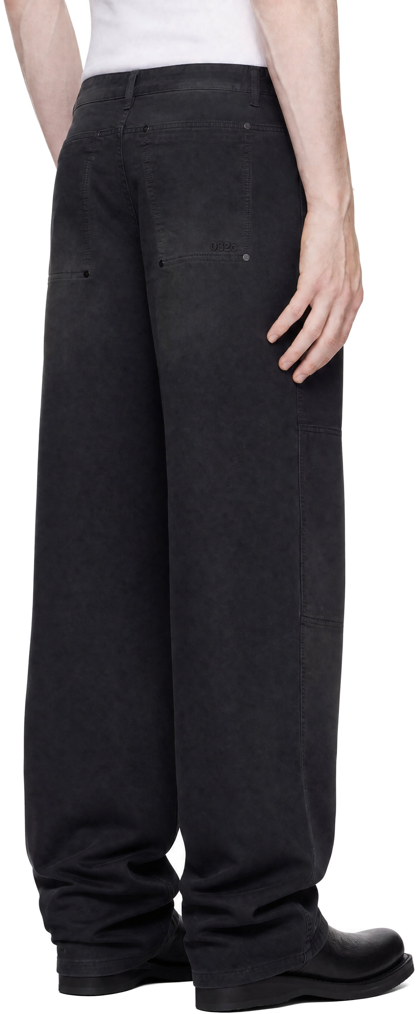 032c - Navy Workwear Trousers