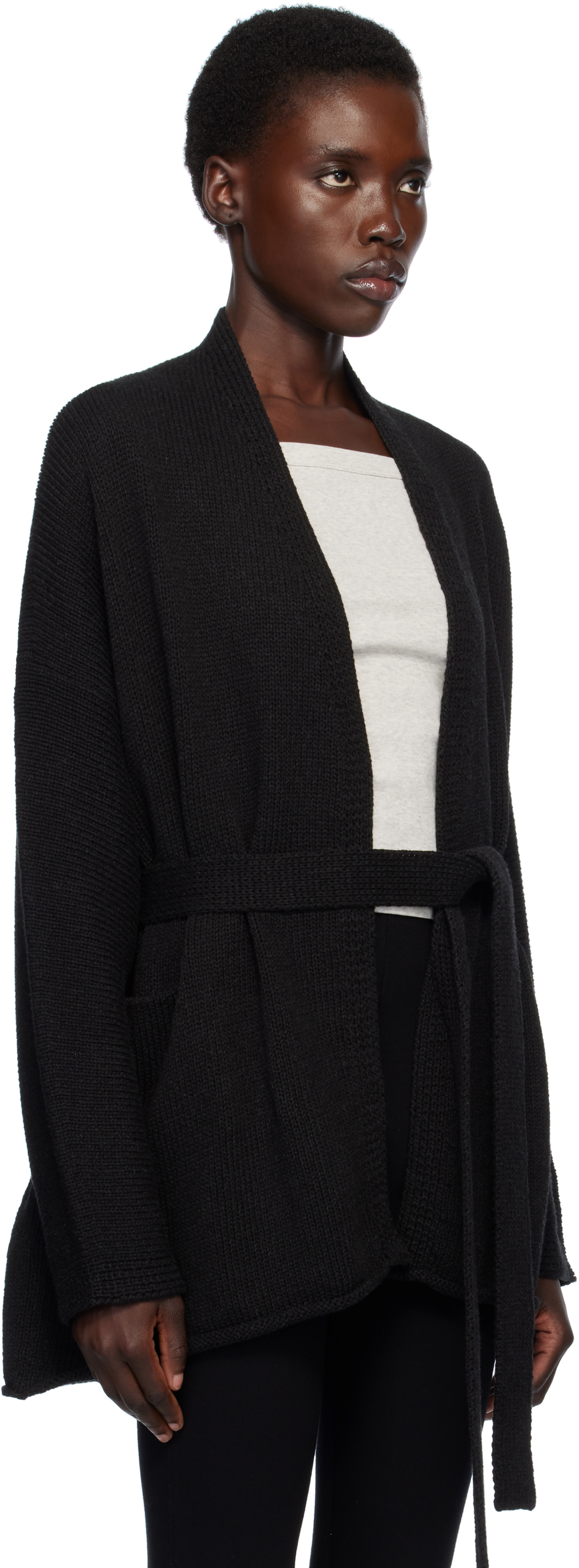 louren plating knit cardigan ブラック RESALE ITEM STYLINGのご紹介 – louren store