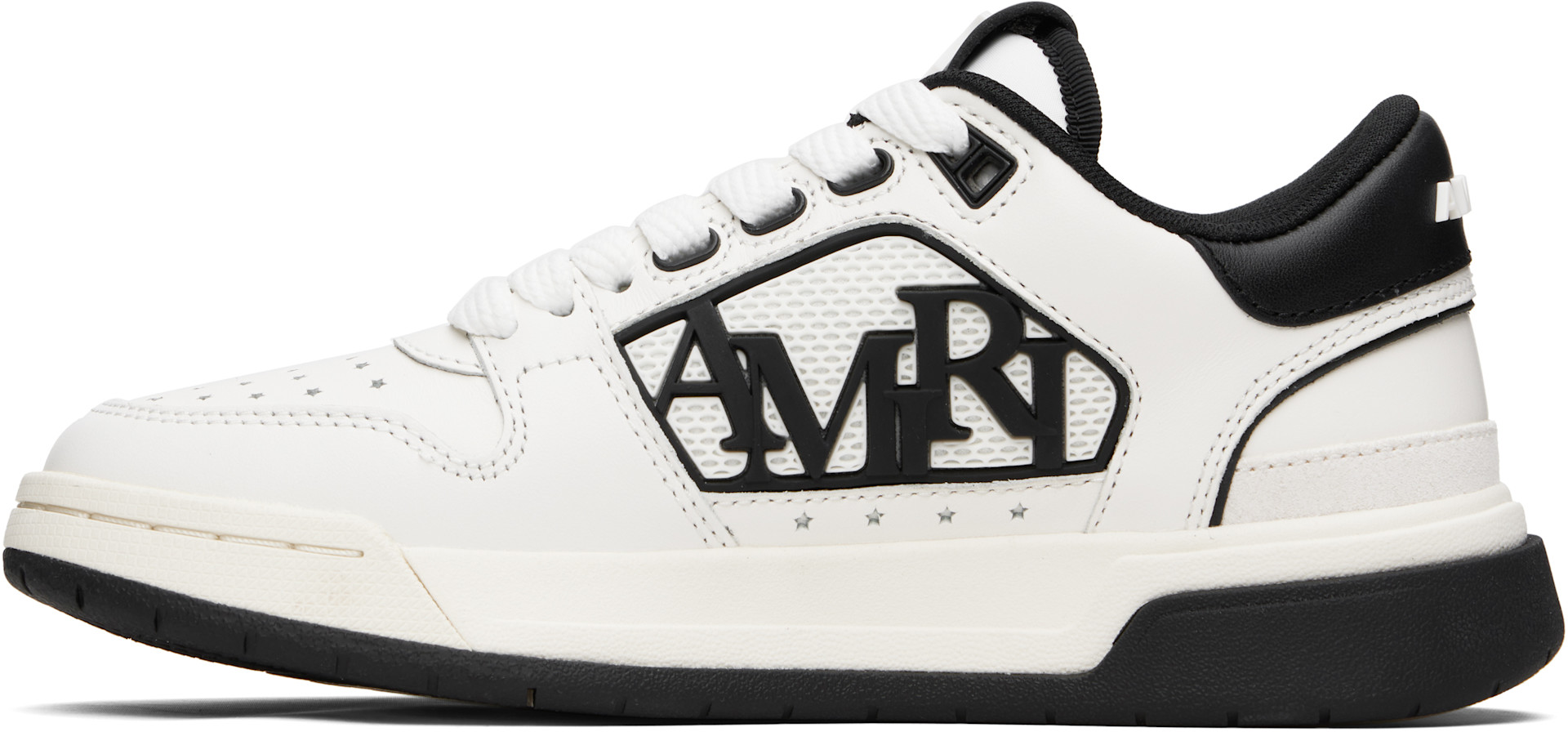 AMIRI - Baskets basses noir et blanc