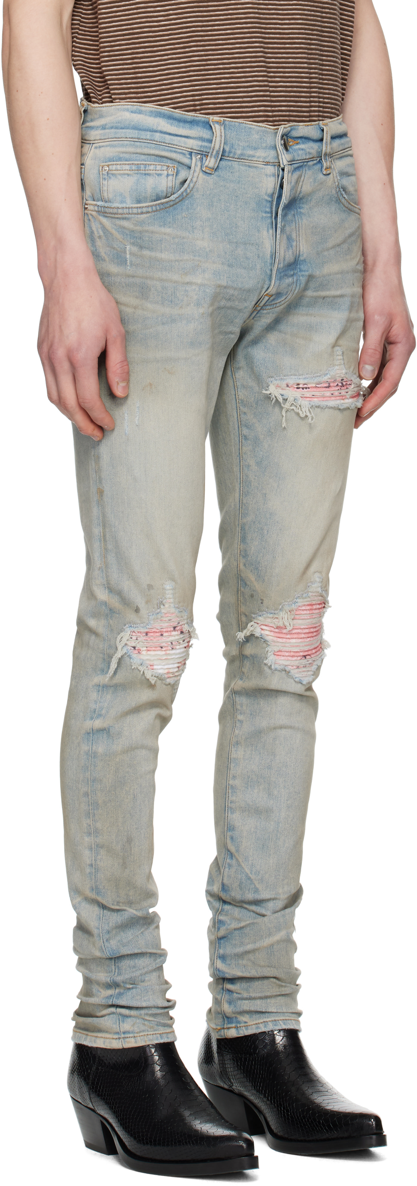AMIRI - Jean MX1 bleu