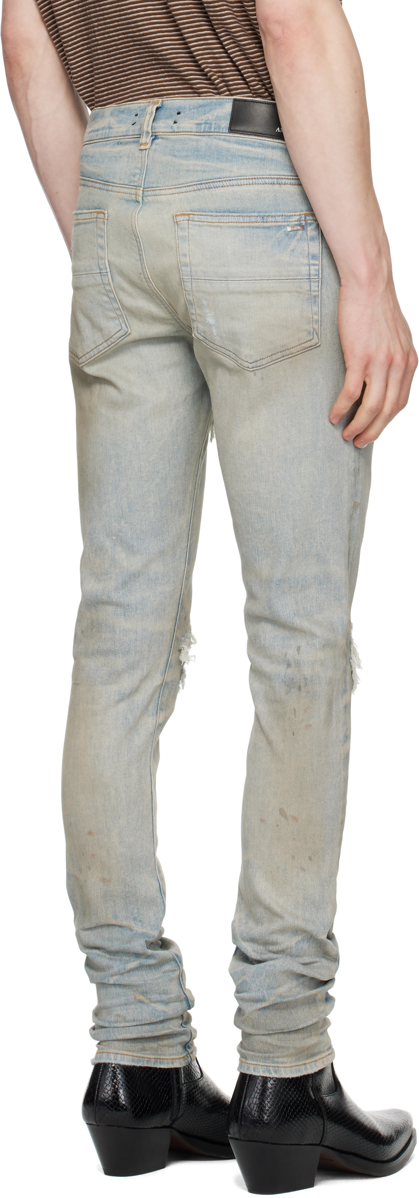 AMIRI - Jean MX1 bleu