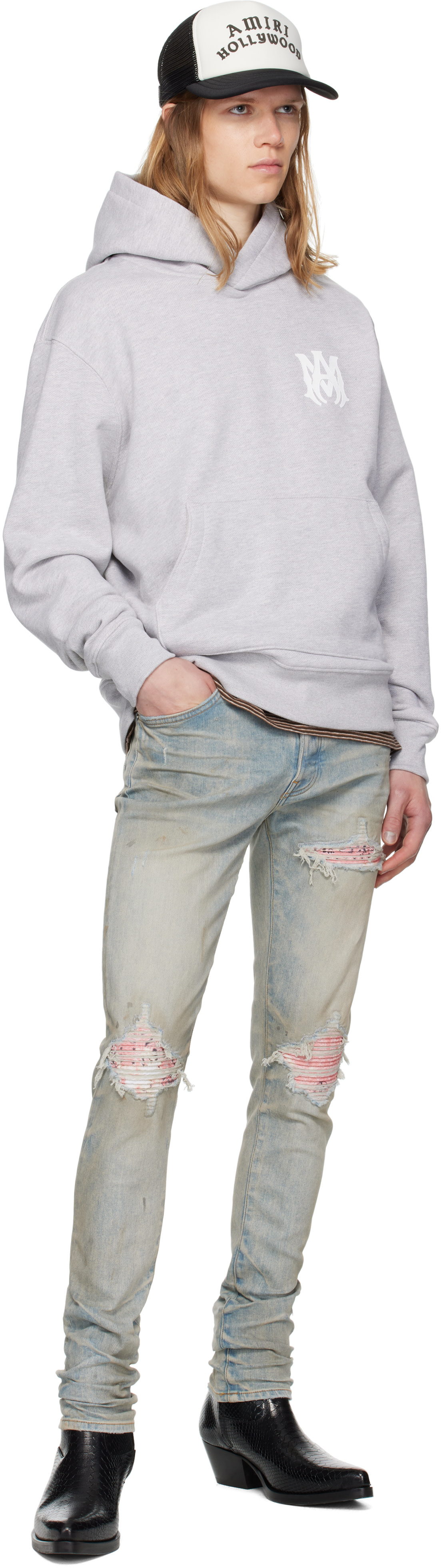 AMIRI - Jean MX1 bleu