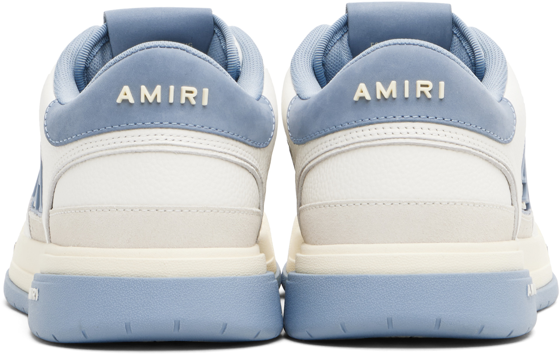 AMIRI - Baskets basses blanc et bleu