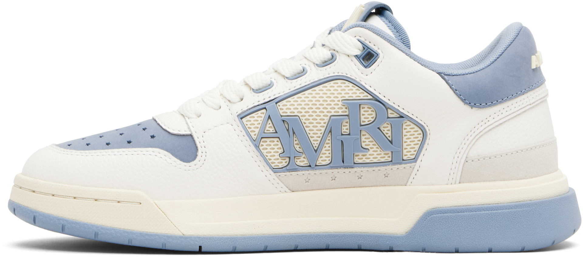AMIRI - Baskets basses blanc et bleu