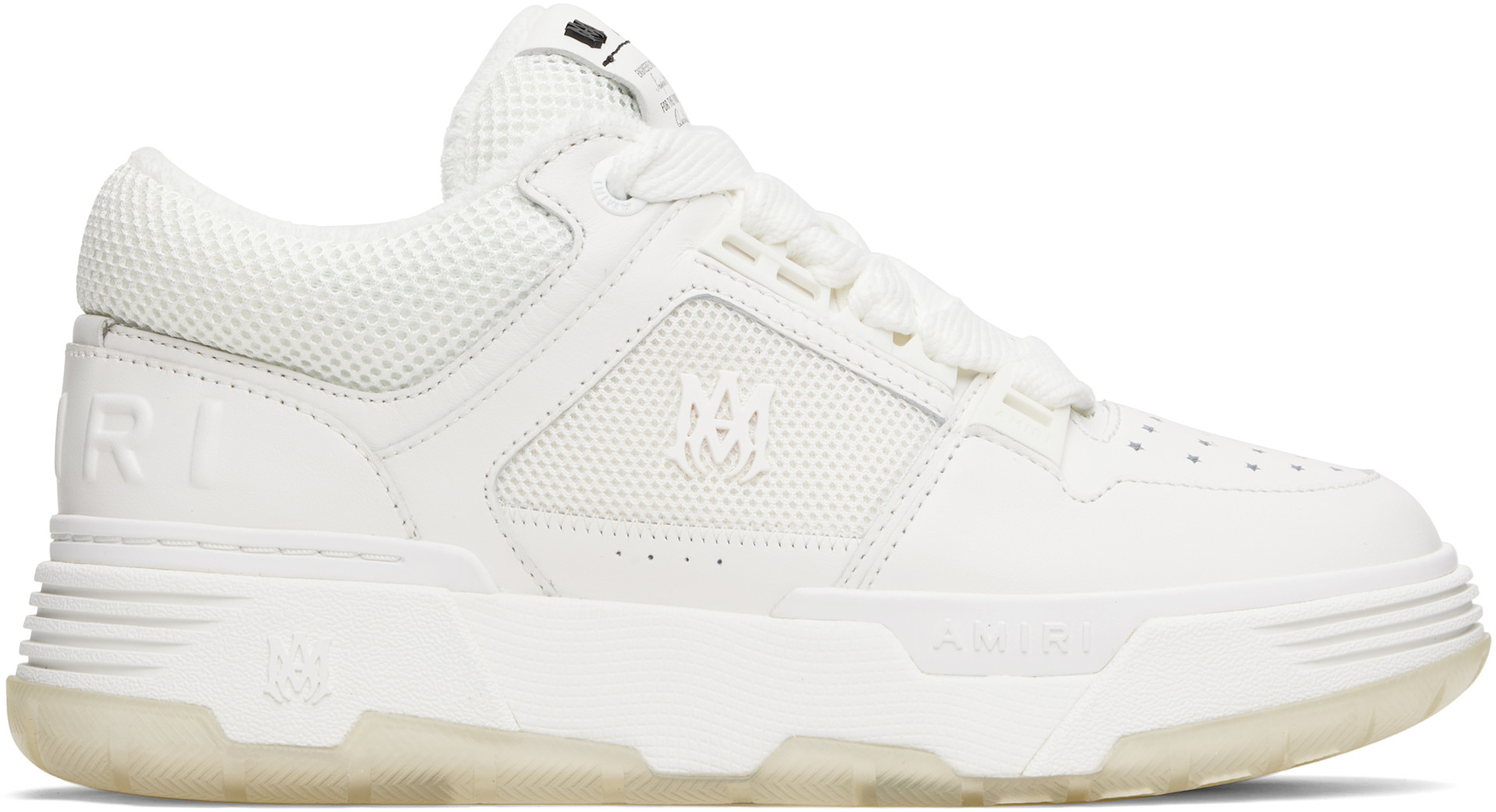 AMIRI - Baskets MA-1 blanches