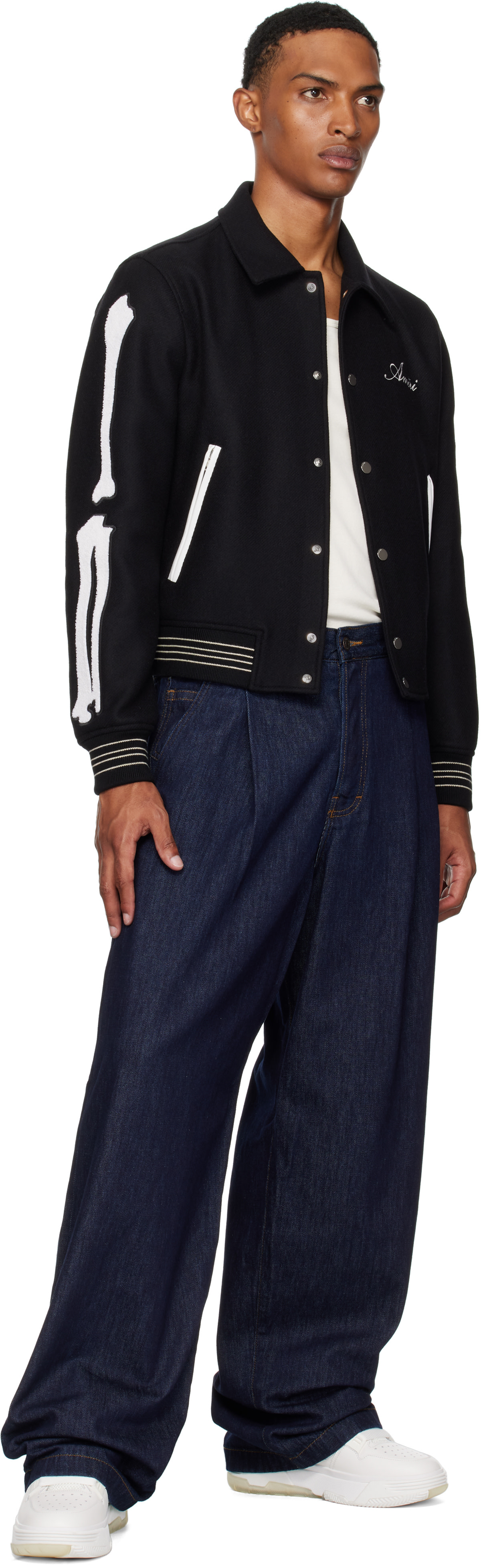 AMIRI - Baskets MA-1 blanches