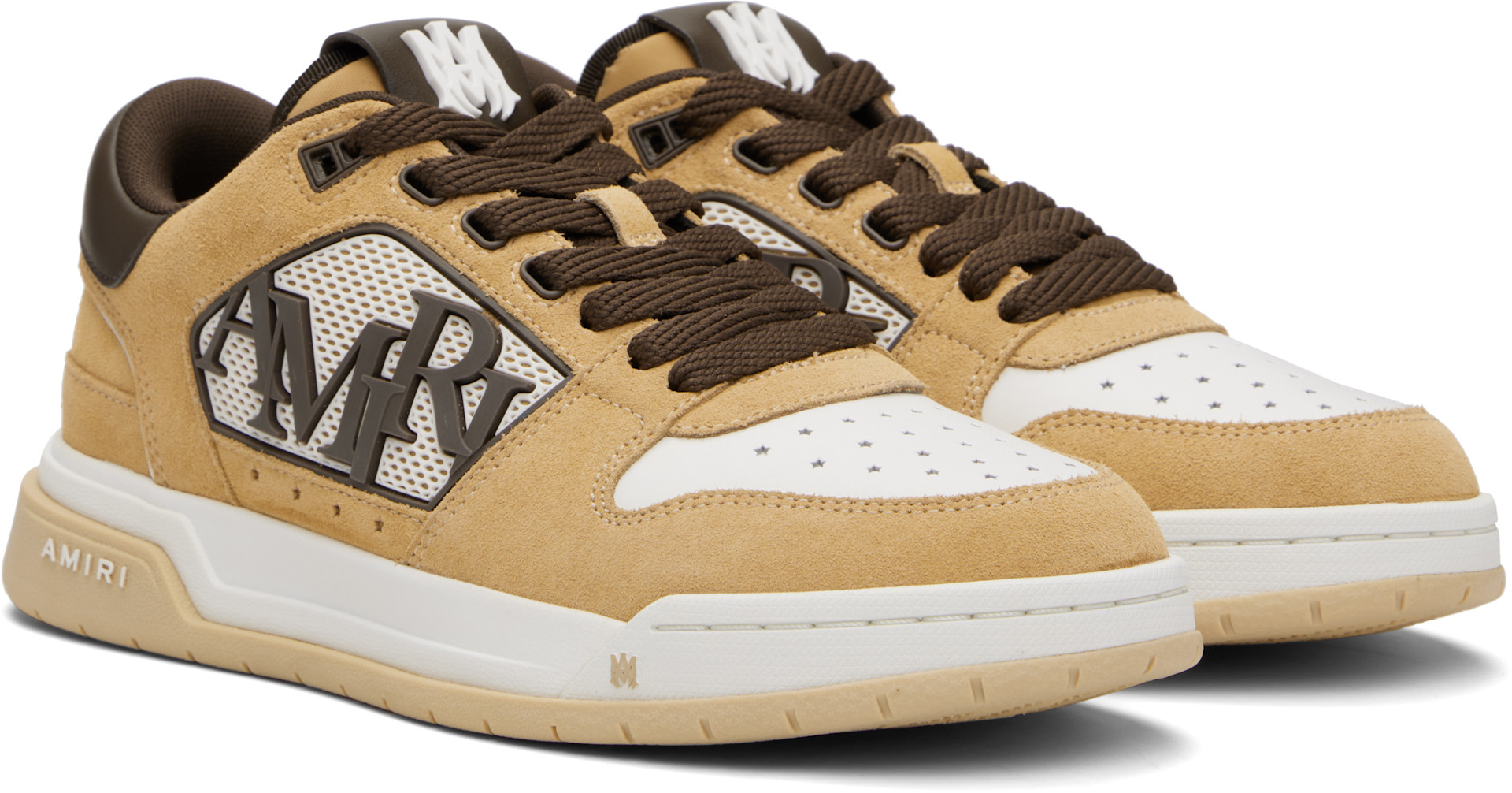 AMIRI - Baskets basses brun clair