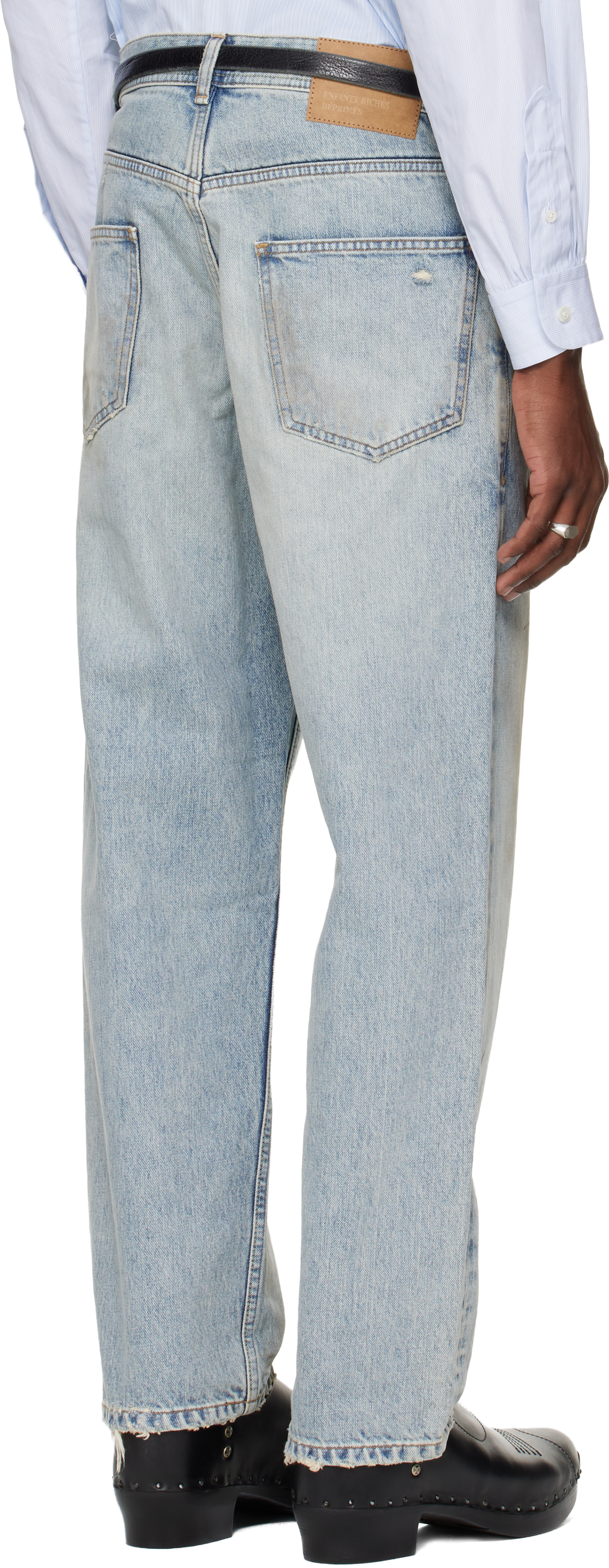 Enfants Riches Déprimés: Blue Baggy Jeans | SSENSE Canada