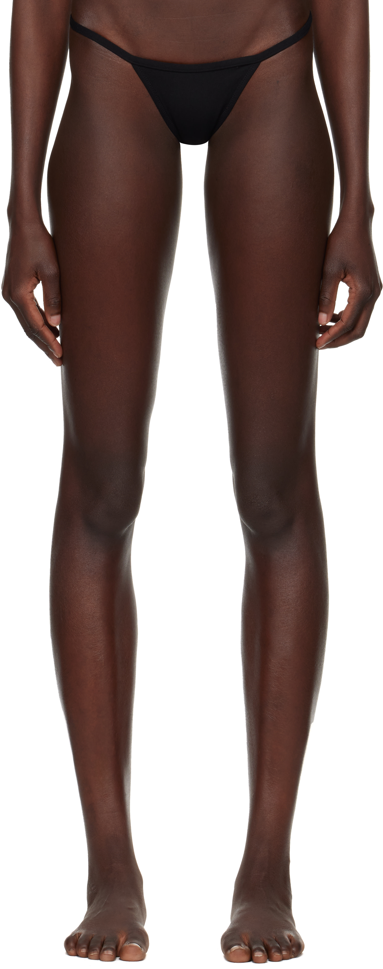 ÉTERNE - Culotte de bikini Thea noire