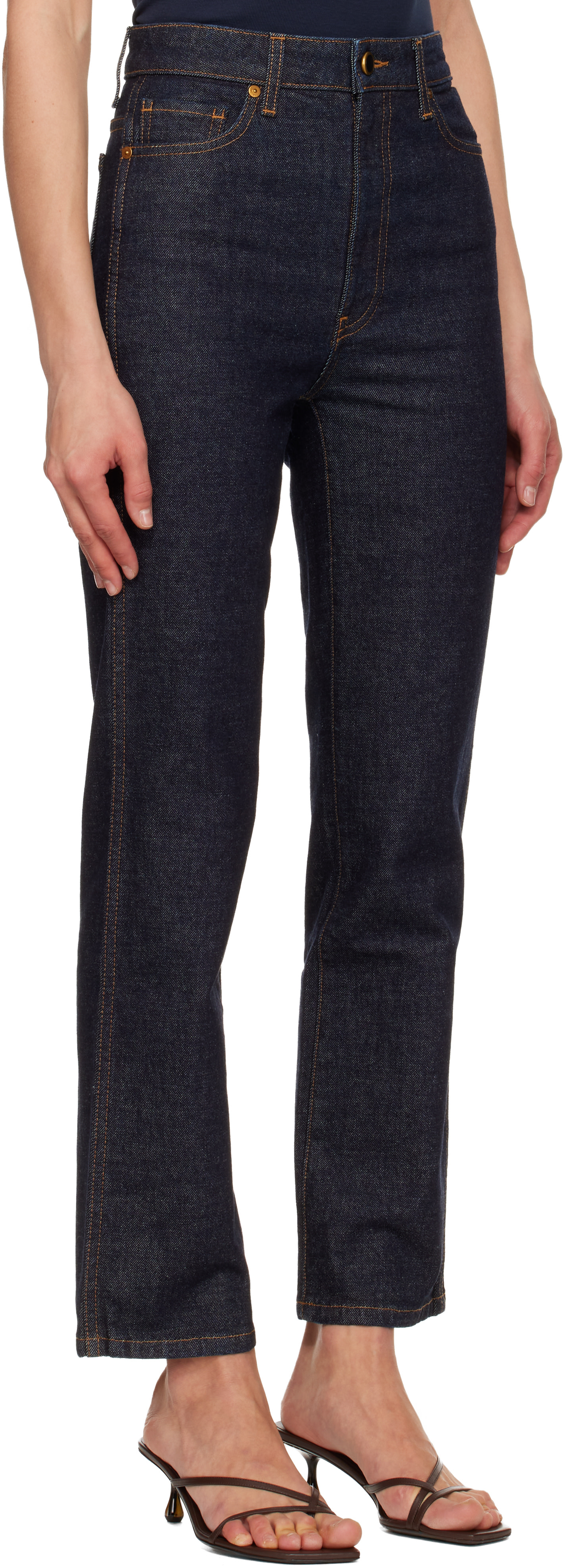 KHAITE - Jean Abigail indigo