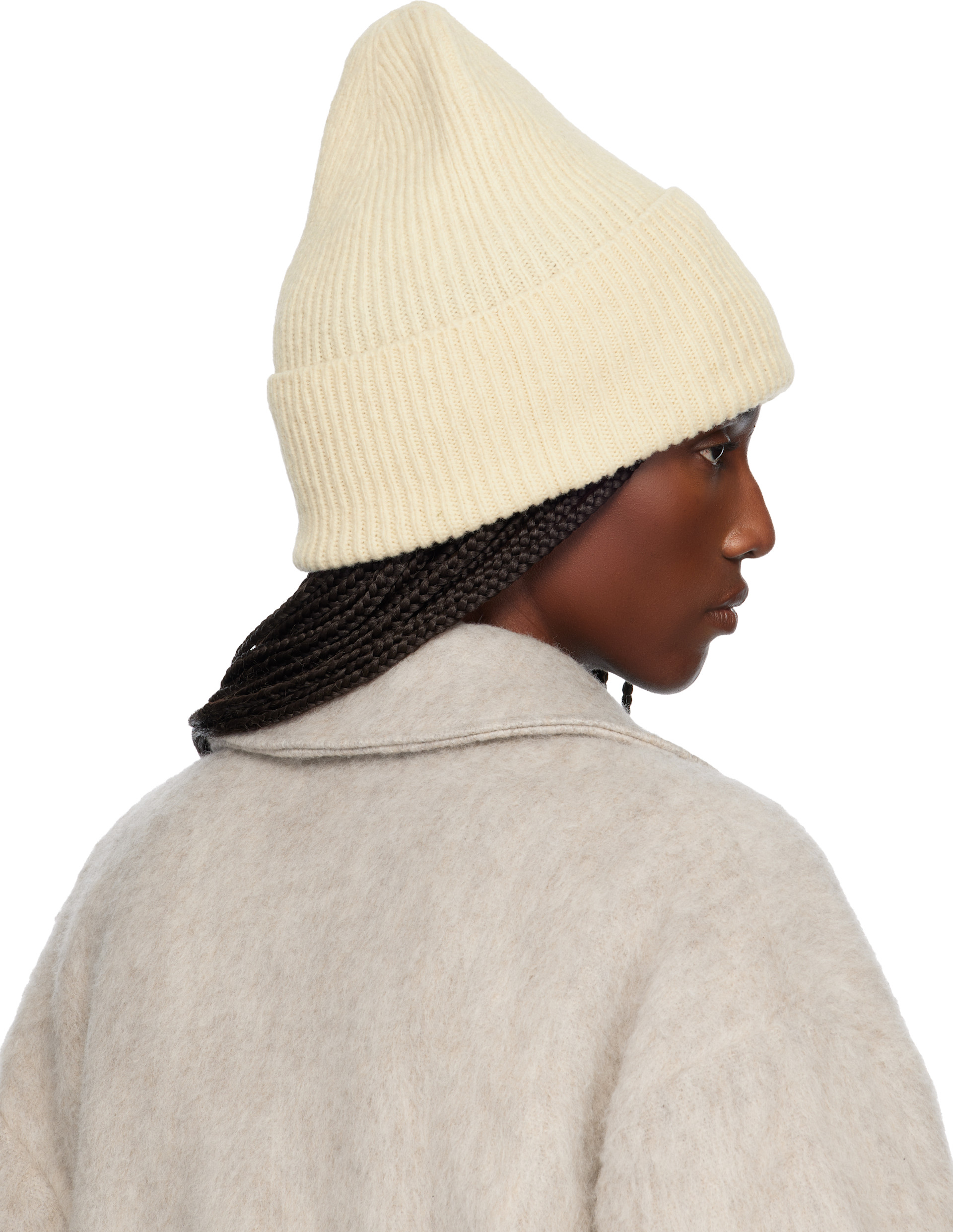 Baserange - Bonnet Mea blanc cassé