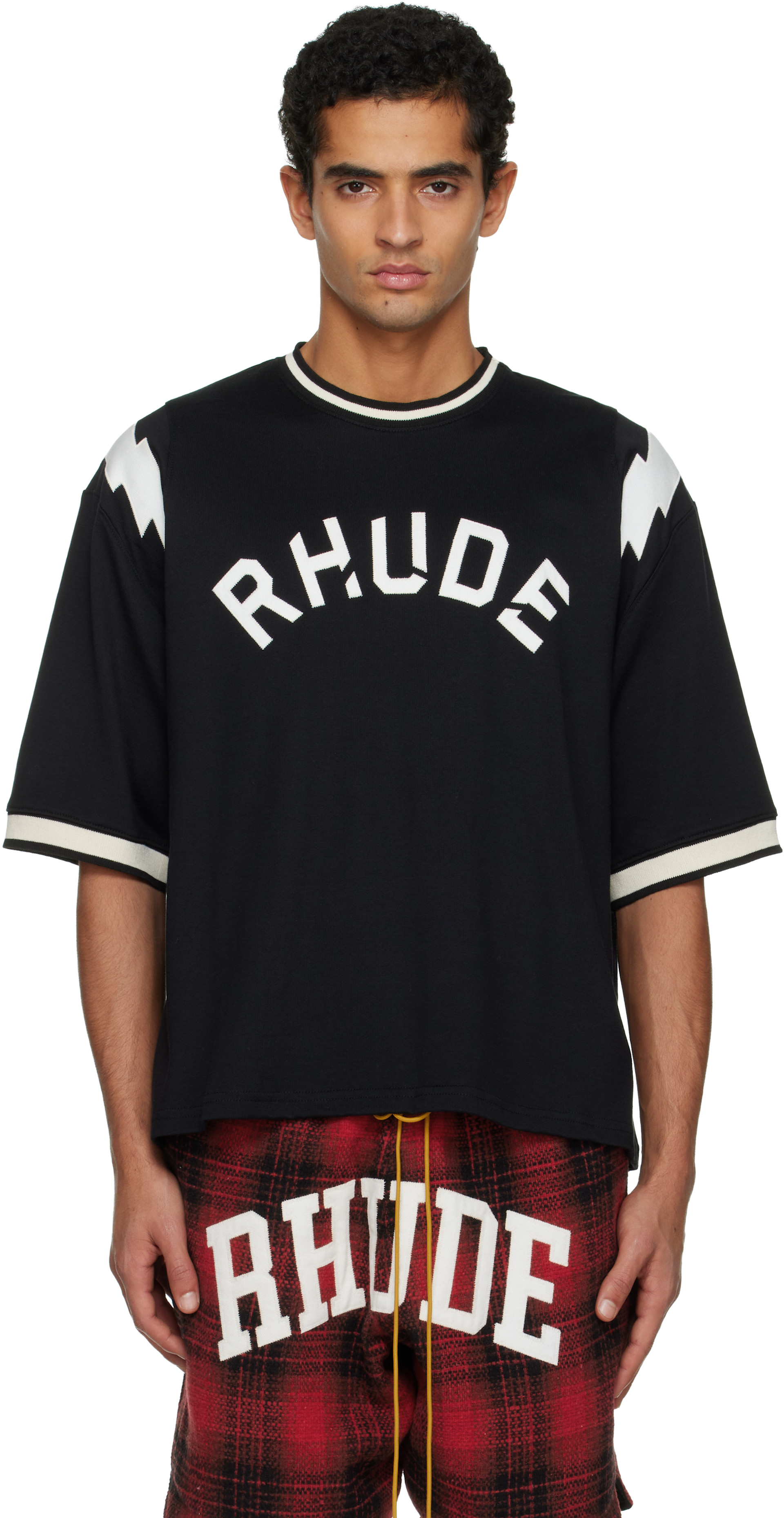 Rhude: ブラック 