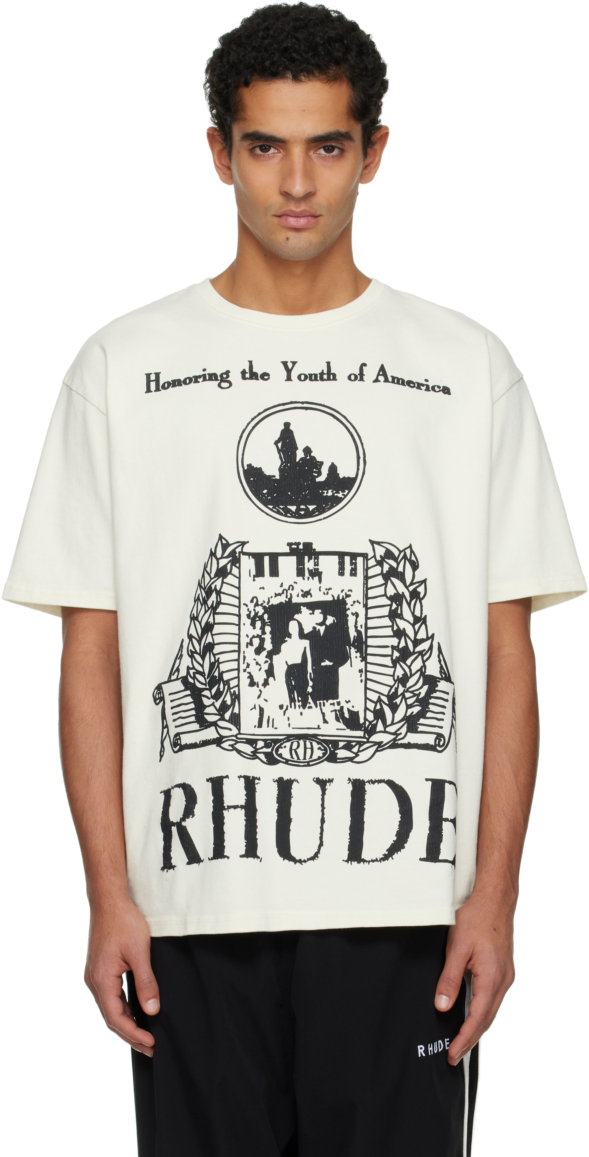 Rhude: オフホワイト 