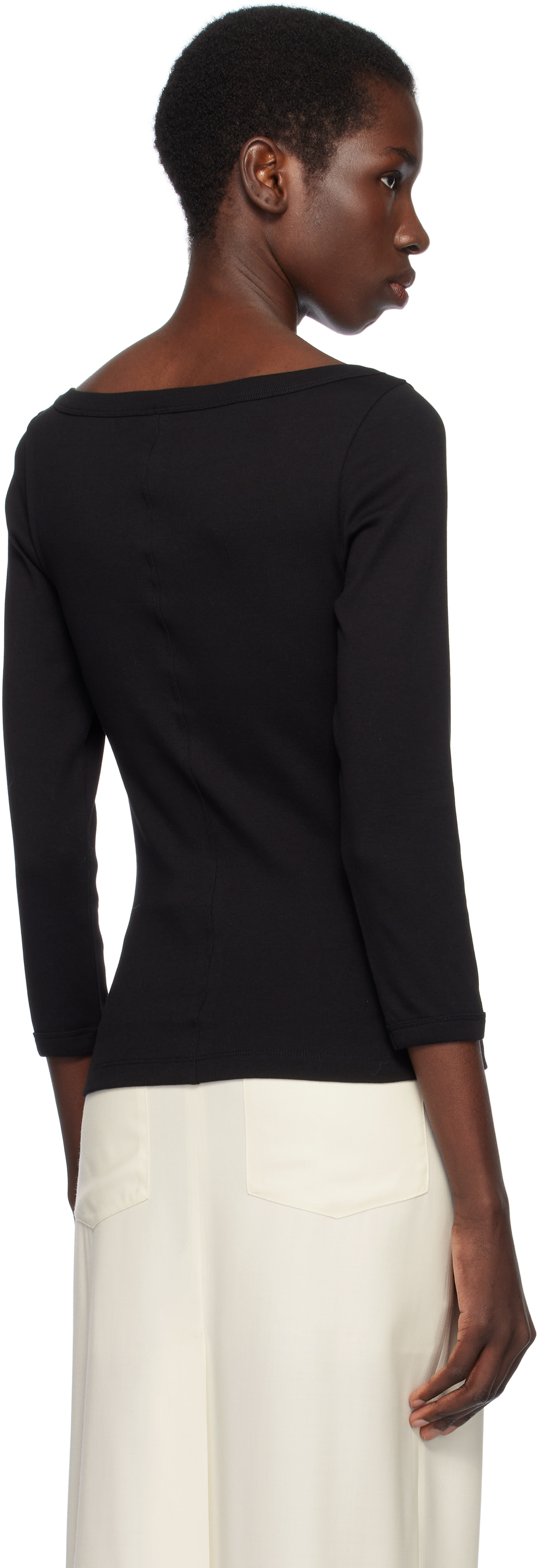 FLORE FLORE - T-shirt Steffi noir