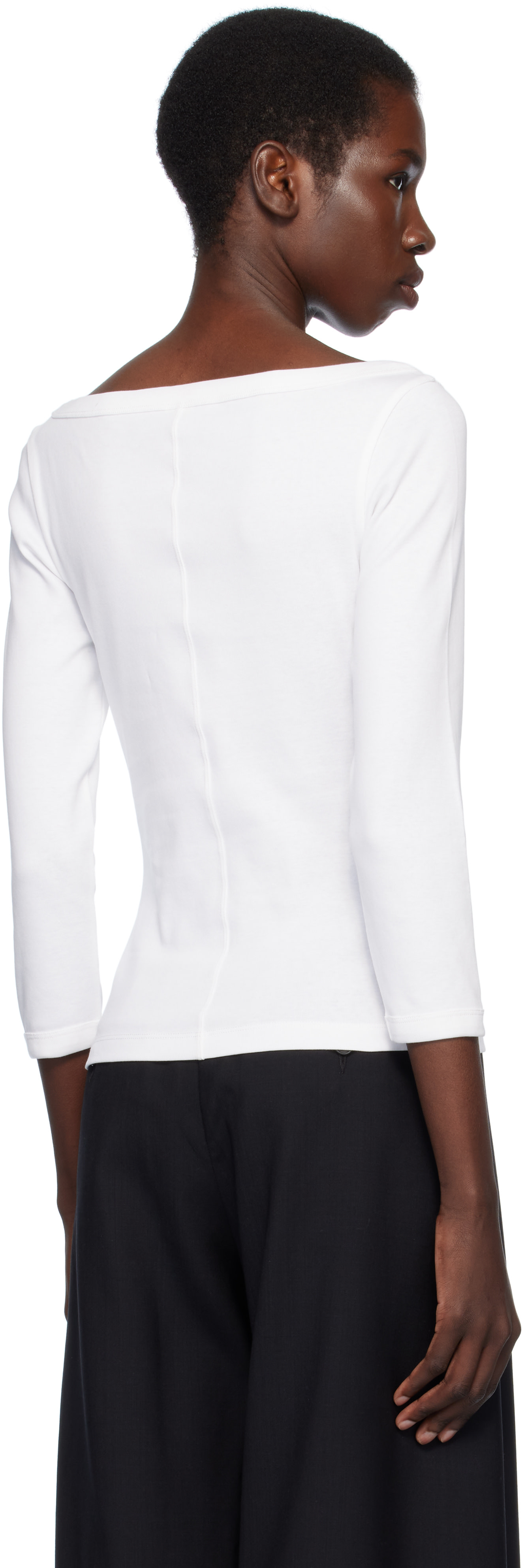 FLORE FLORE - T-shirt Steffi blanc