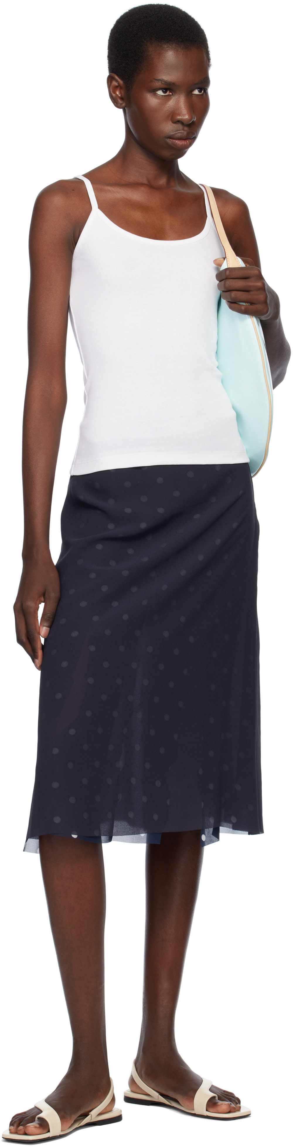 FLORE FLORE - Camisole Bibi blanche