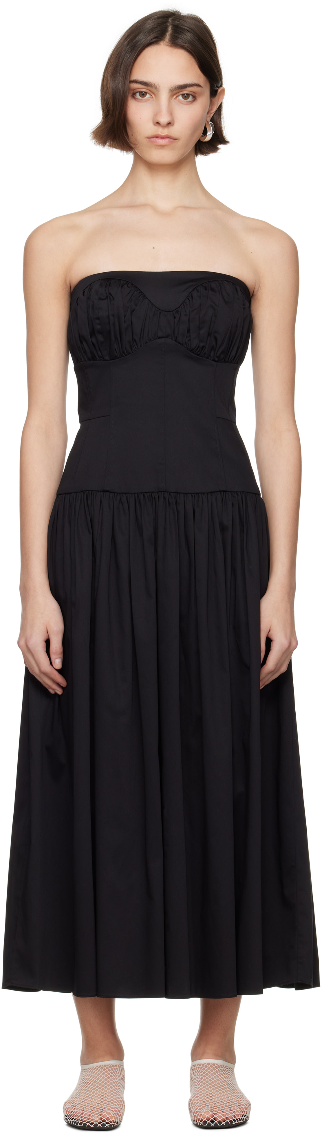 tove leather dress Tove Etta leather midi dress Tove
