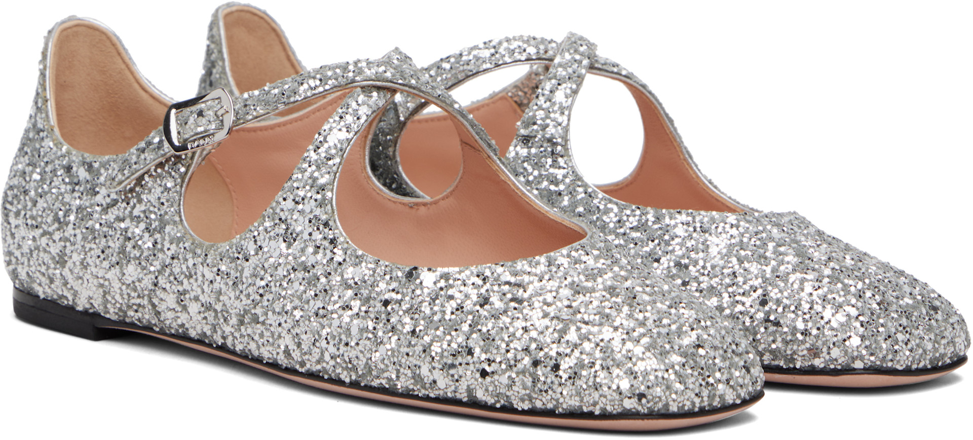 Bally - Ballerines Beliska argentées