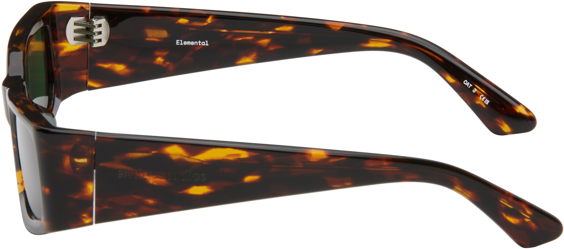 Entire Studios - Lunettes de soleil Elemental brunes
