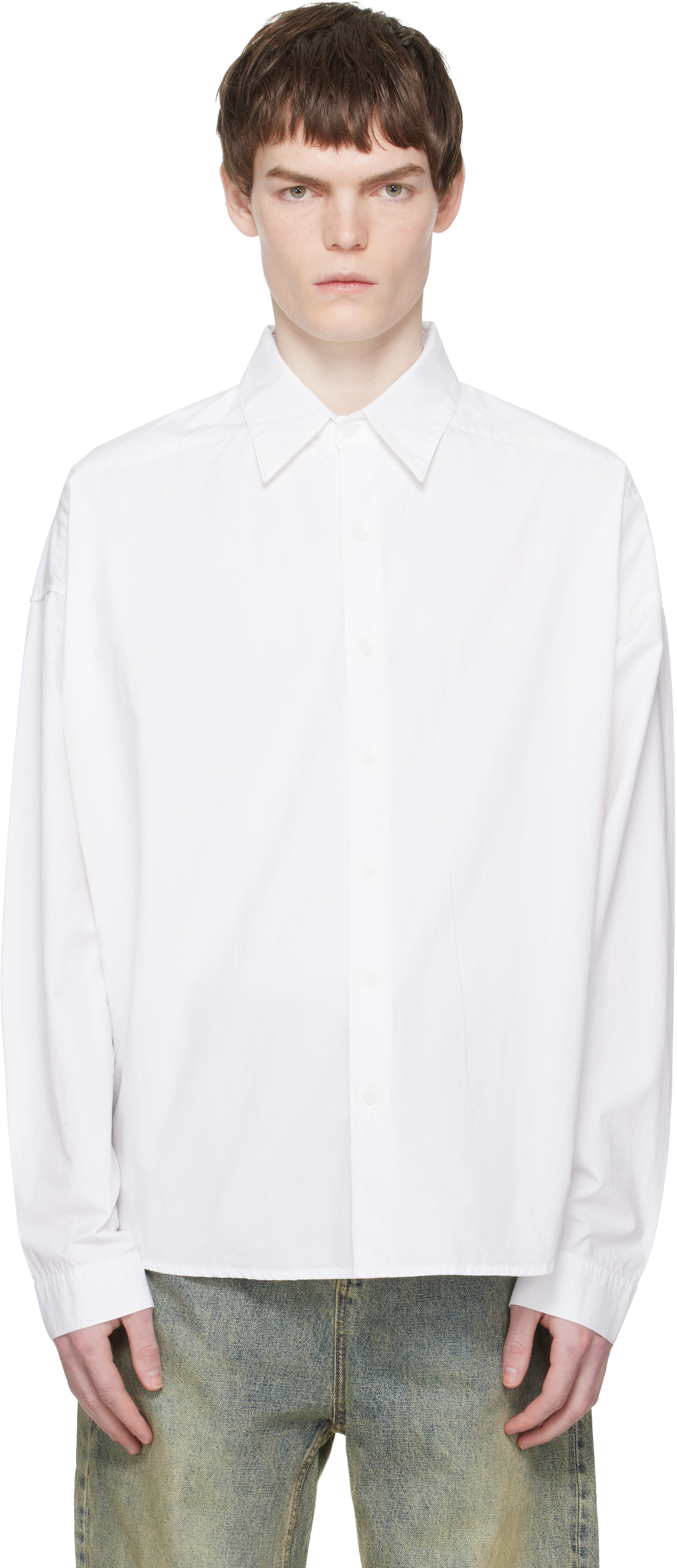 Entire Studios - Chemise Miller blanche