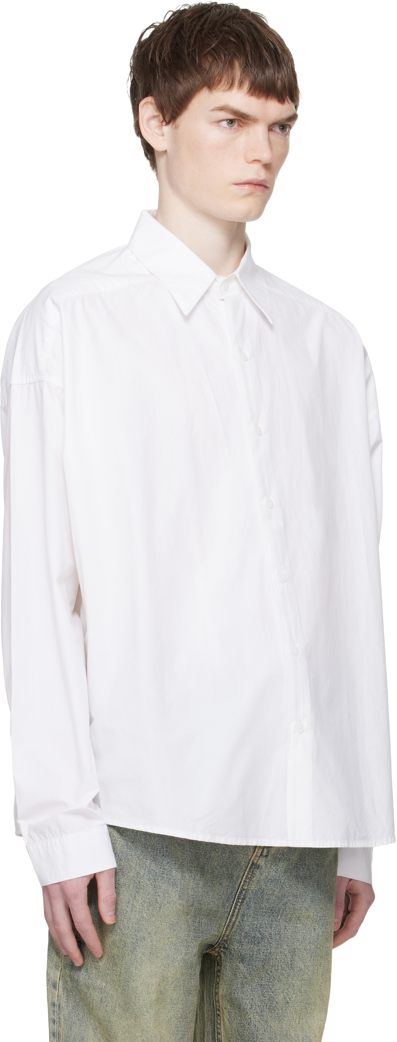 Entire Studios - Chemise Miller blanche