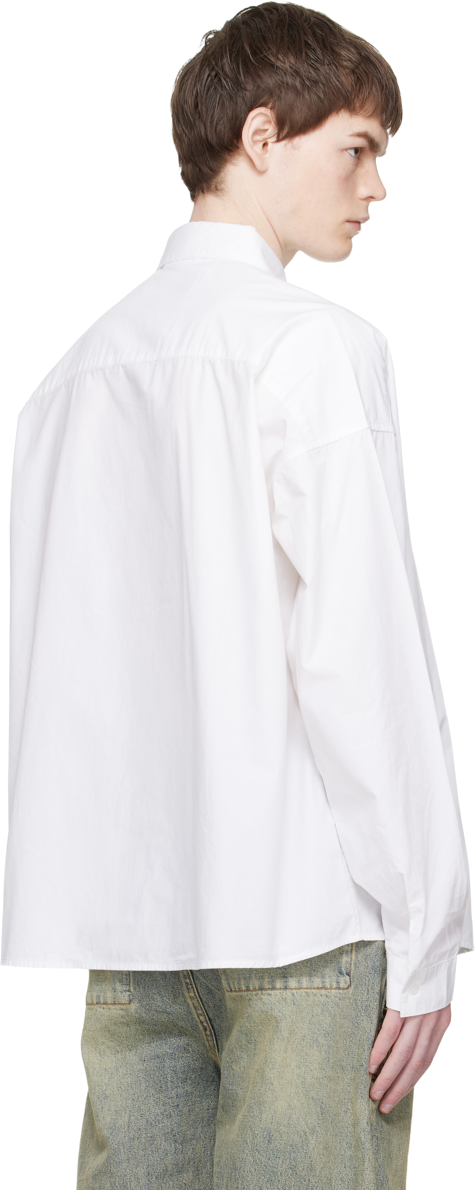 Entire Studios - Chemise Miller blanche