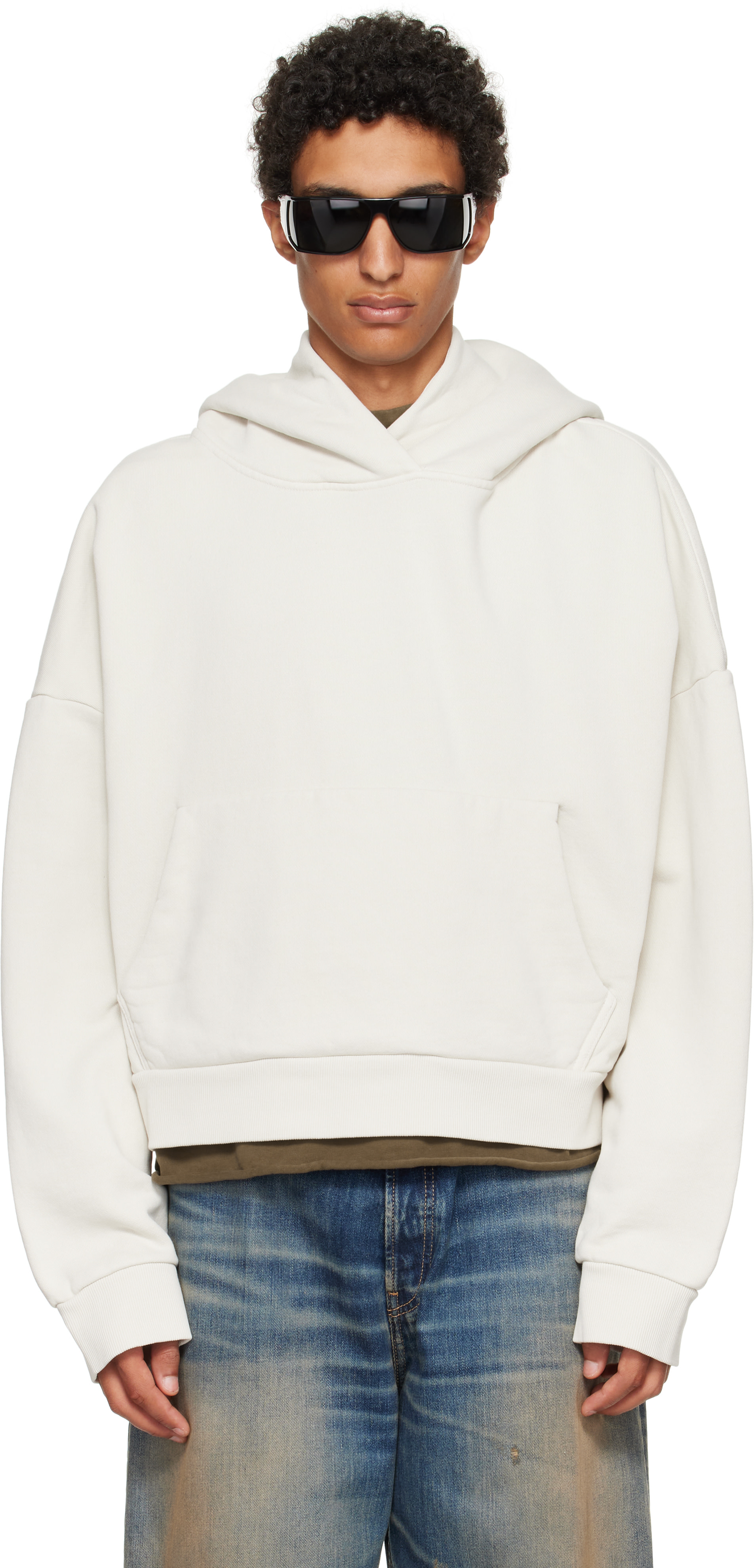 Entire Studios - Off-White Heavy Hoodie