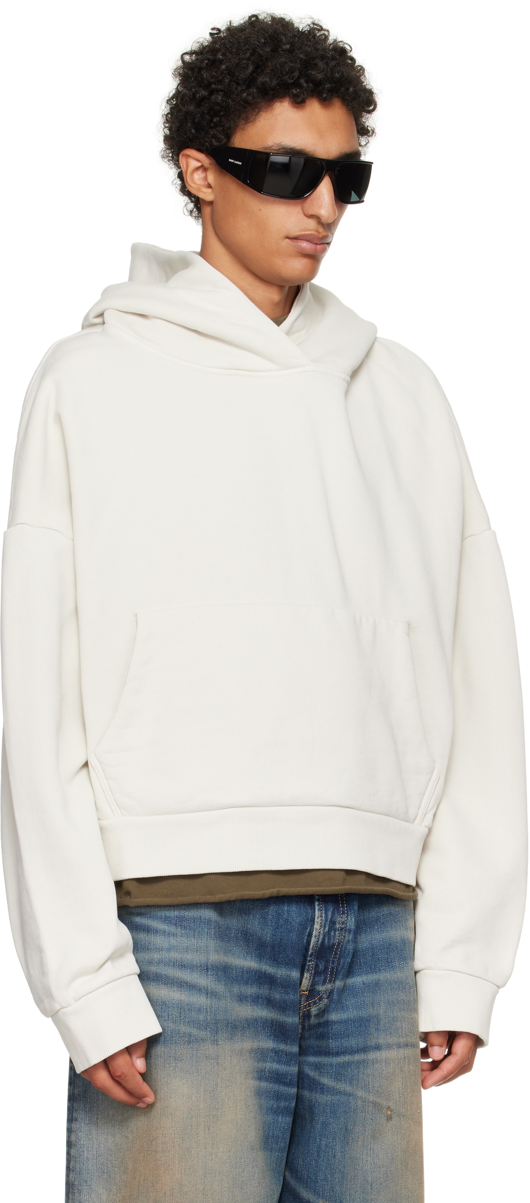Entire Studios - Off-White Heavy Hoodie