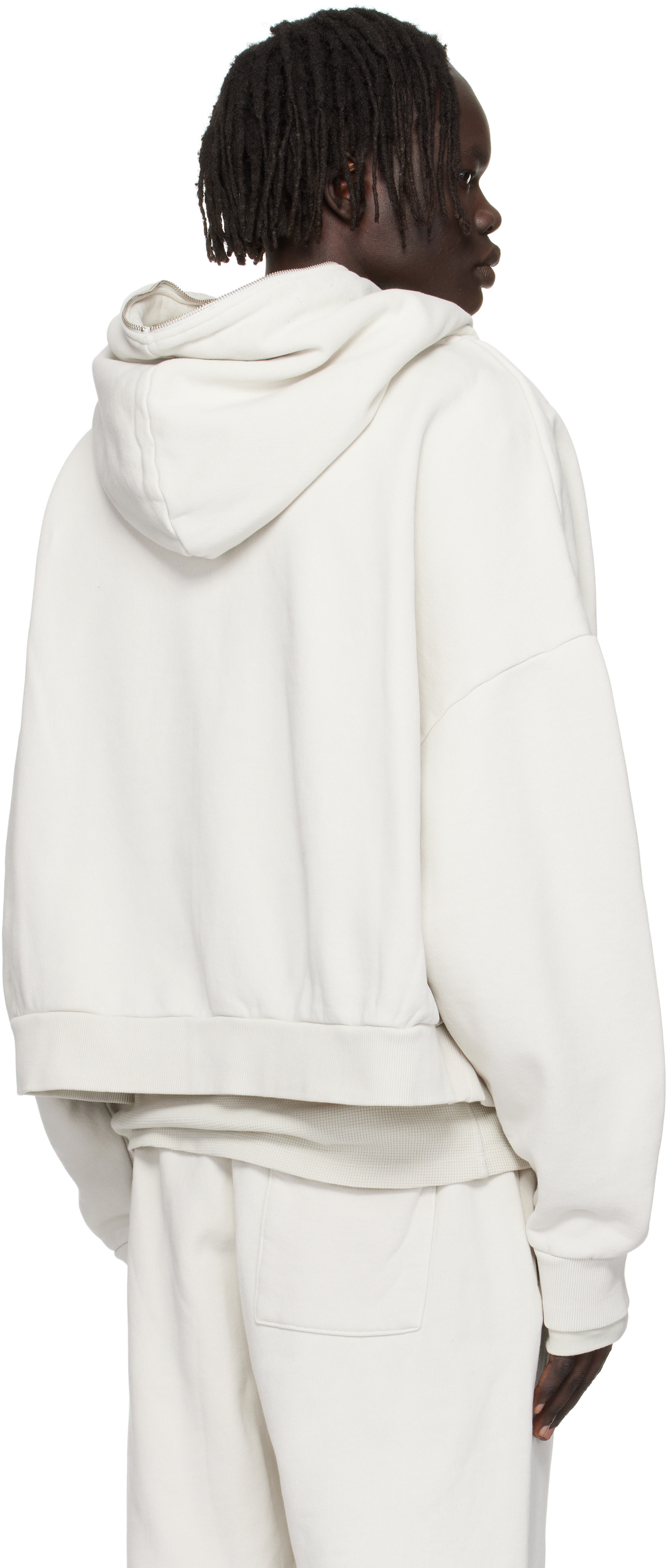 Entire Studios: Off-White Eternal Zip Hoodie | SSENSE Canada