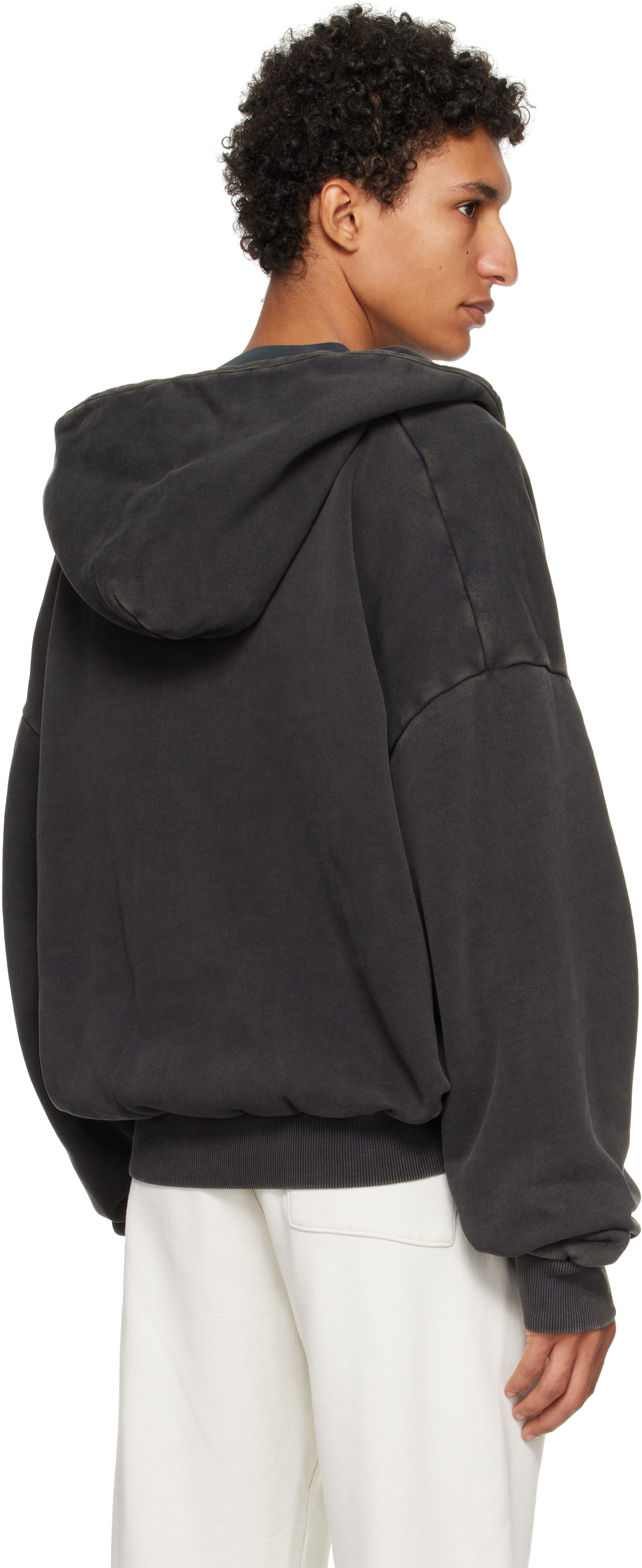 Entire Studios - Pull à capuche isotherme noir
