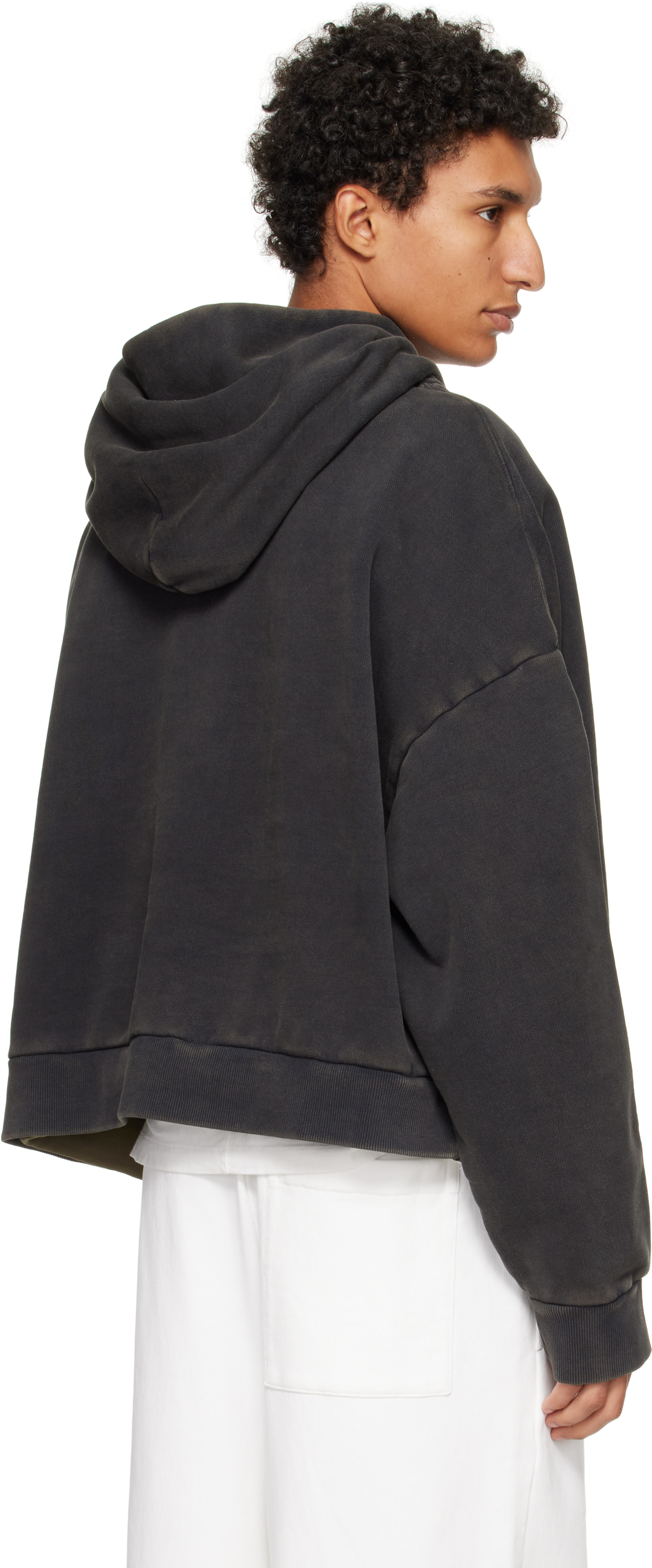 Entire Studios - Pull à capuche épais noir