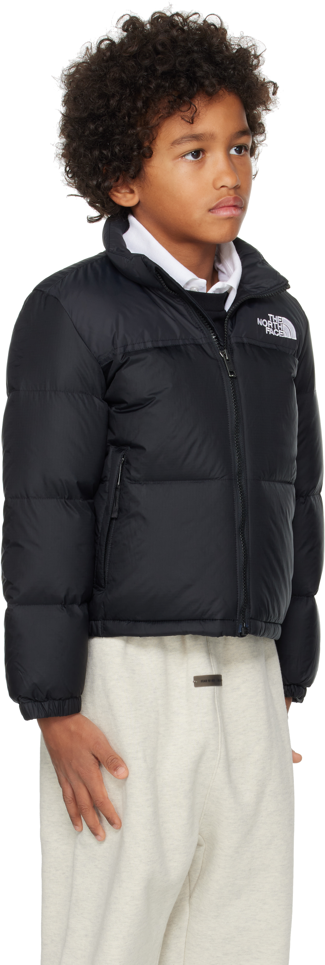 The North Face Kids: リトルキッズ|ブラック 1996 レトロ ヌプシ The North Face Kids: リトルキッズ|ブラック 1996 レトロ ヌプシ
