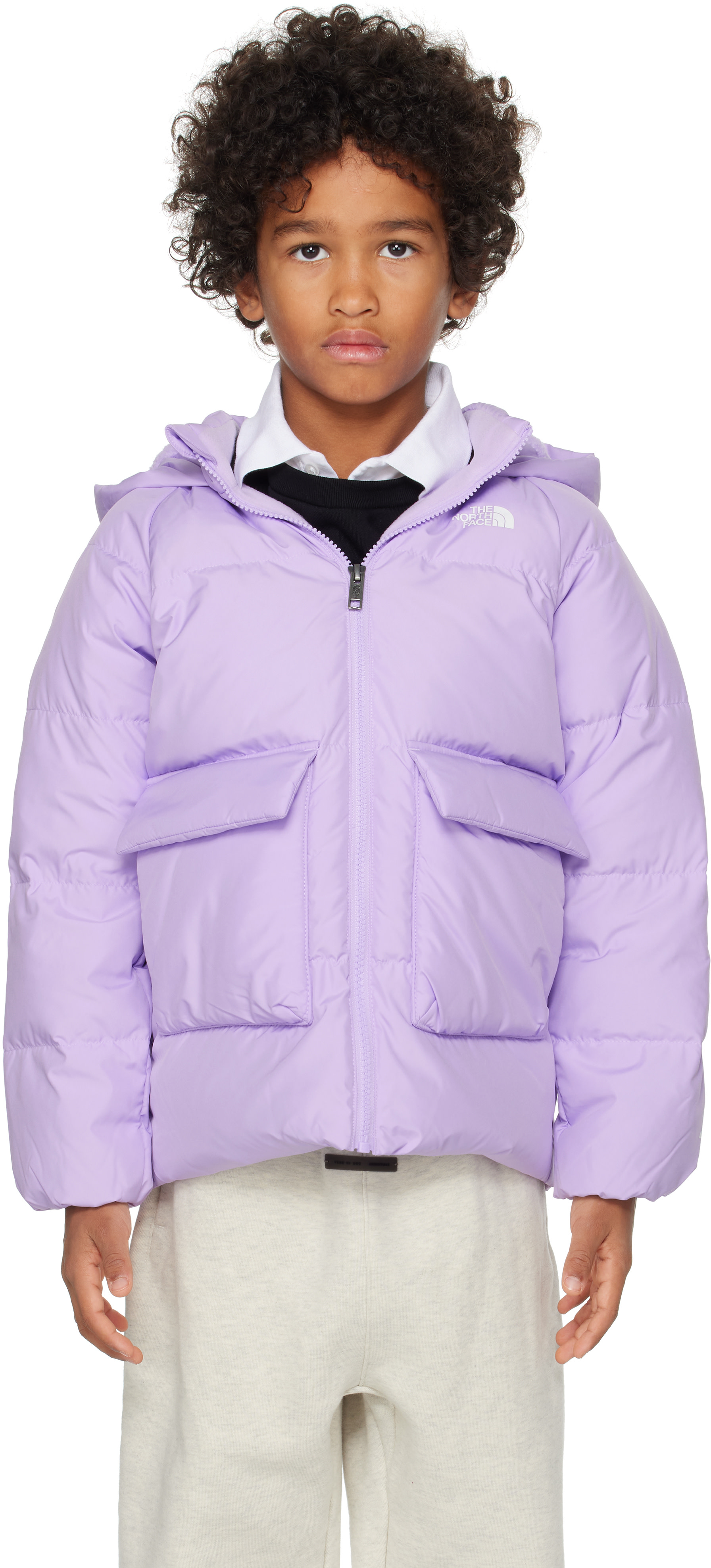 The North Face Kids: リトルキッズ｜パープル North フリース 