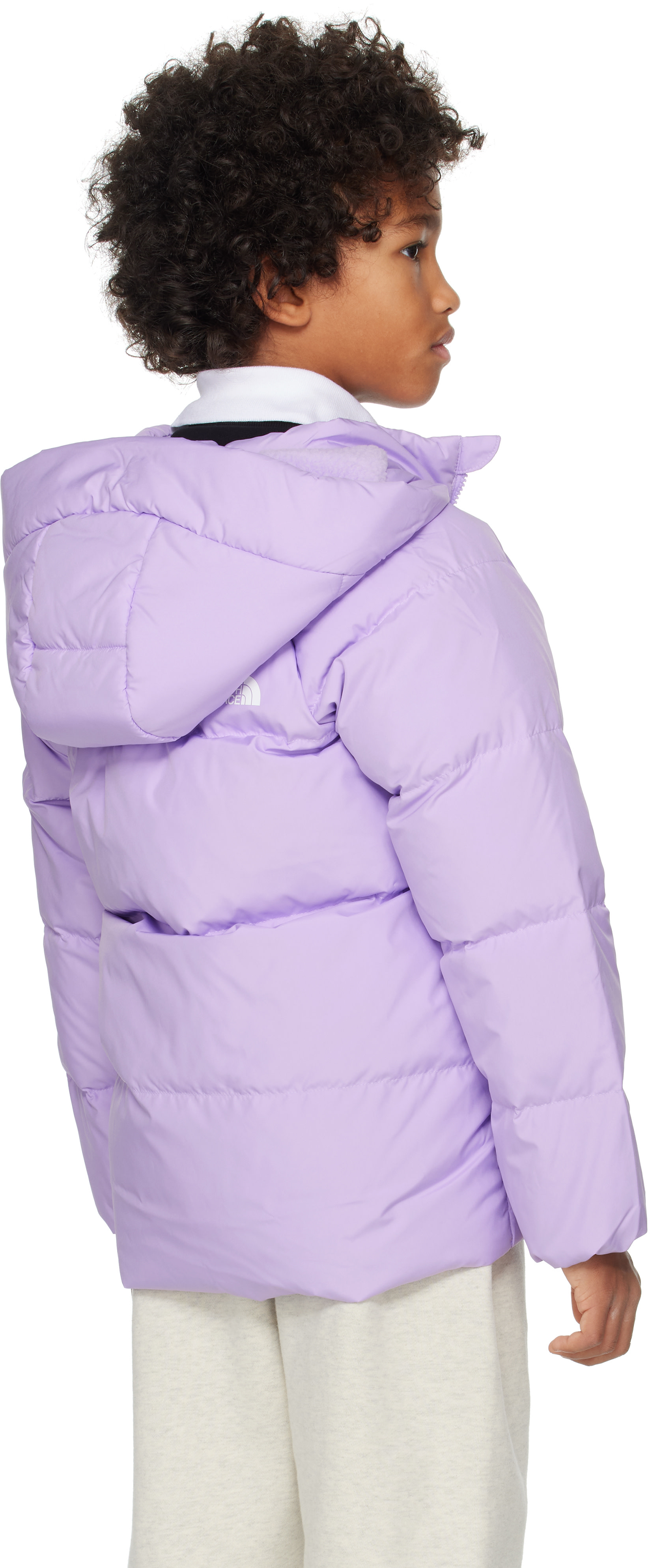 The North Face Kids: Little Kids Purple North Fleece-Lined Down 