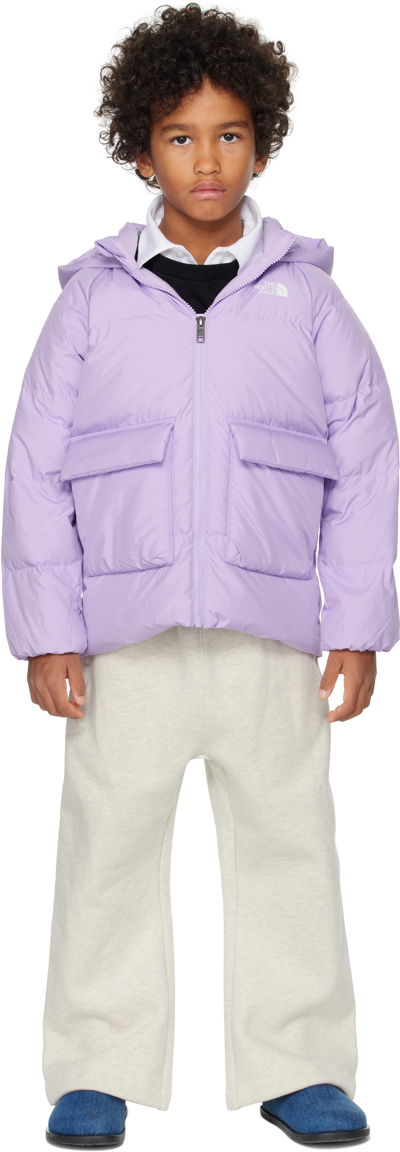 The North Face Kids: リトルキッズ｜パープル North フリース 