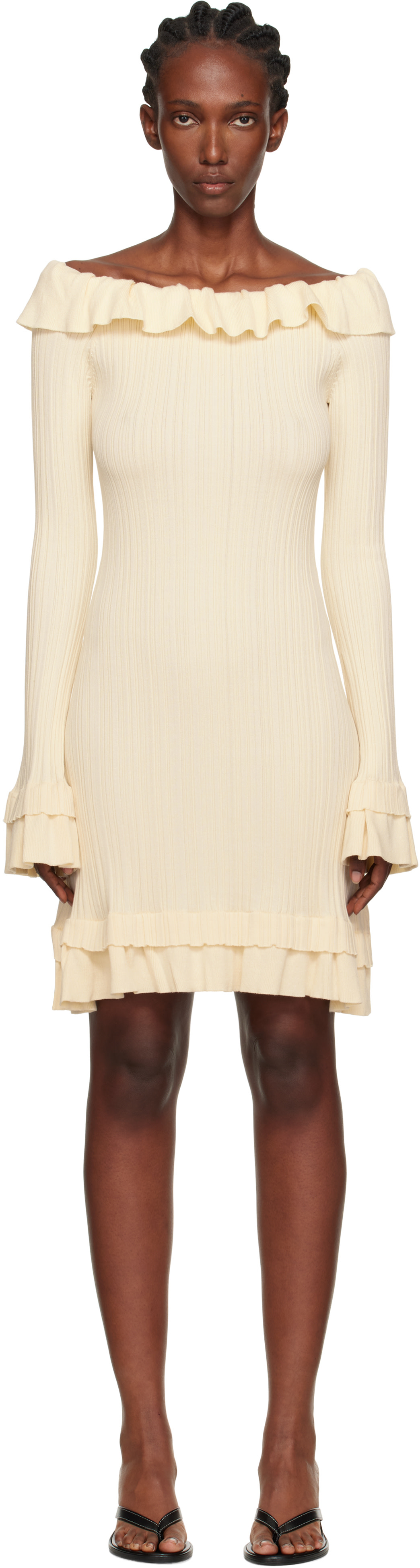 Holzweiler - Robe courte Ripple beige