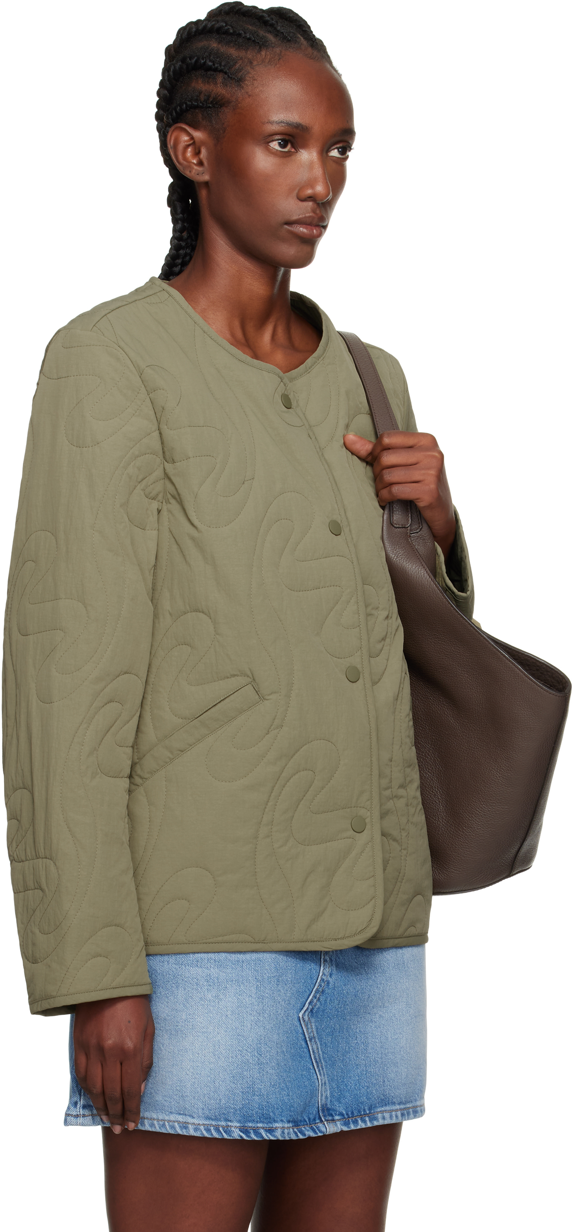 Holzweiler - Blouson rembourré léger vert