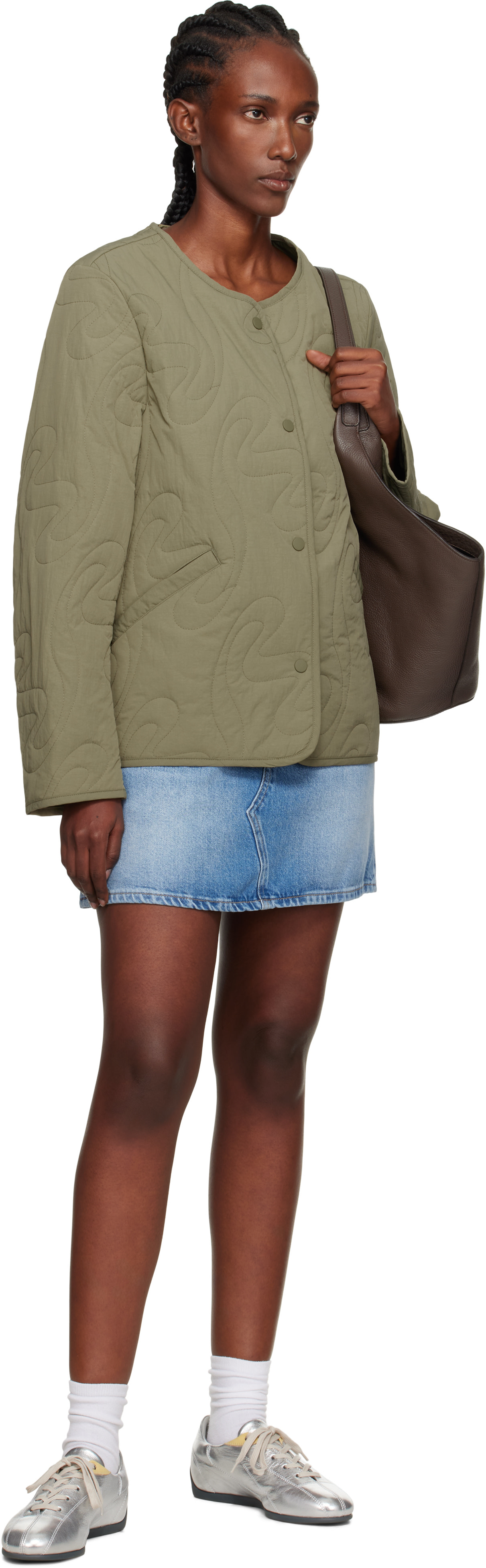 Holzweiler - Blouson rembourré léger vert