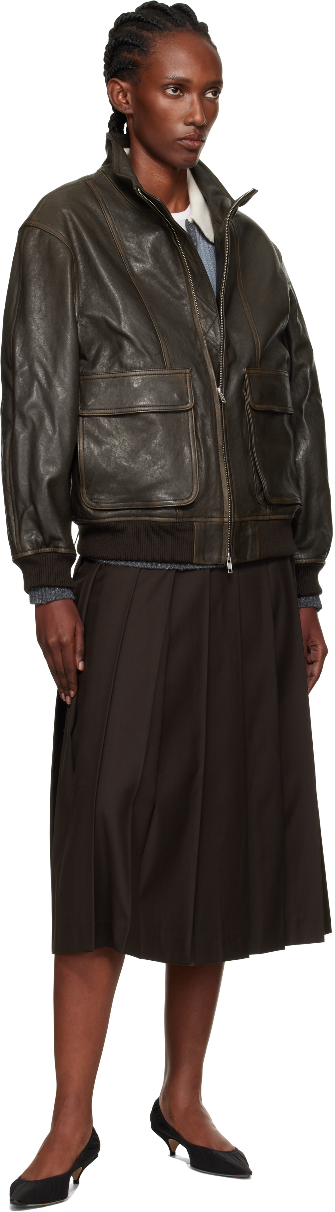 UNISEX WOMEN FOR DUNST | MUSINSA公式 レザージャケット LEATHER OVERSIZED 【新品未使用】DUNST VINTAGE BLOUSON LEATHER A-2 ジャケット・アウター
