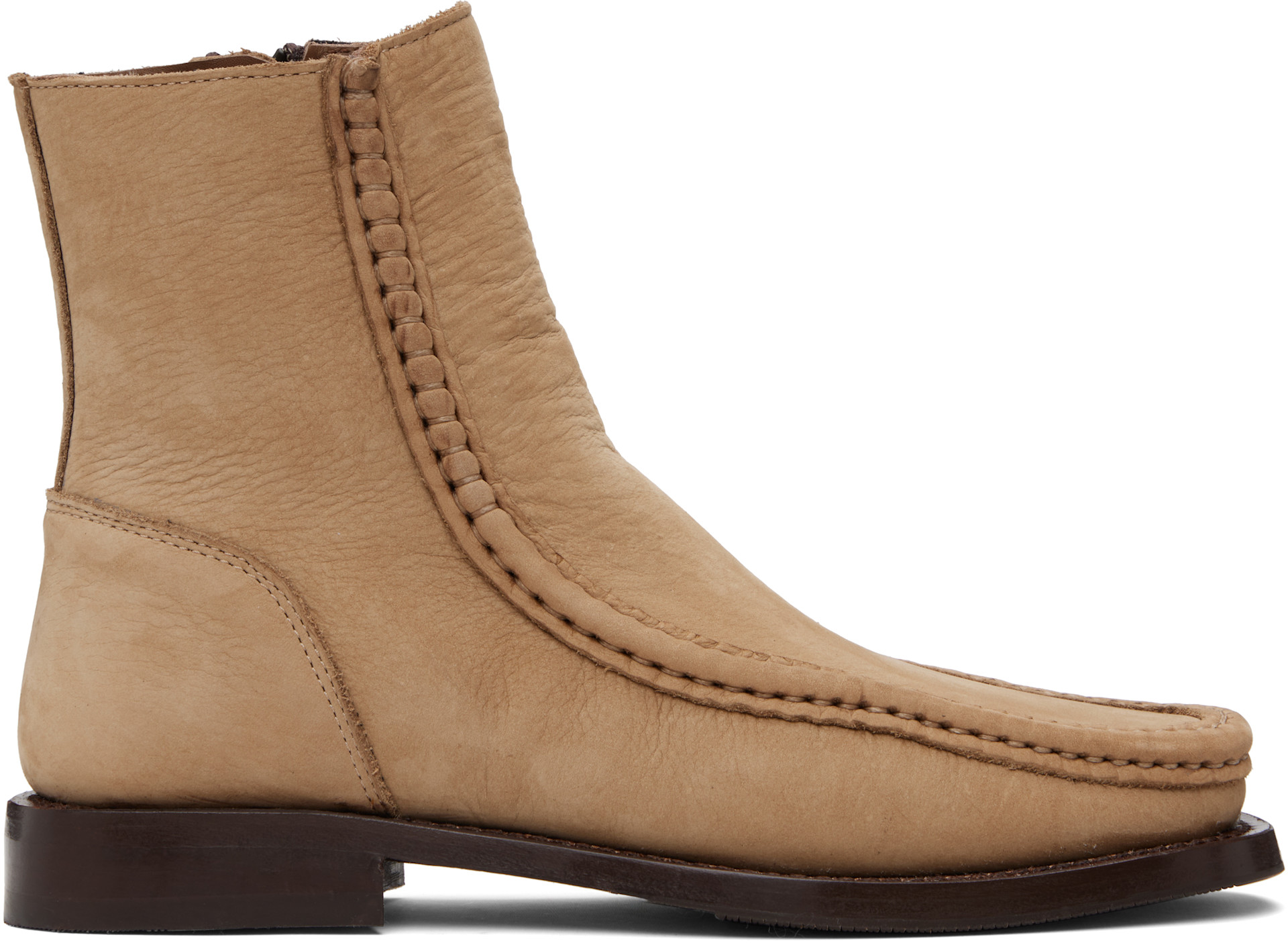 HEREU - Bottes Riera Bordon brun clair