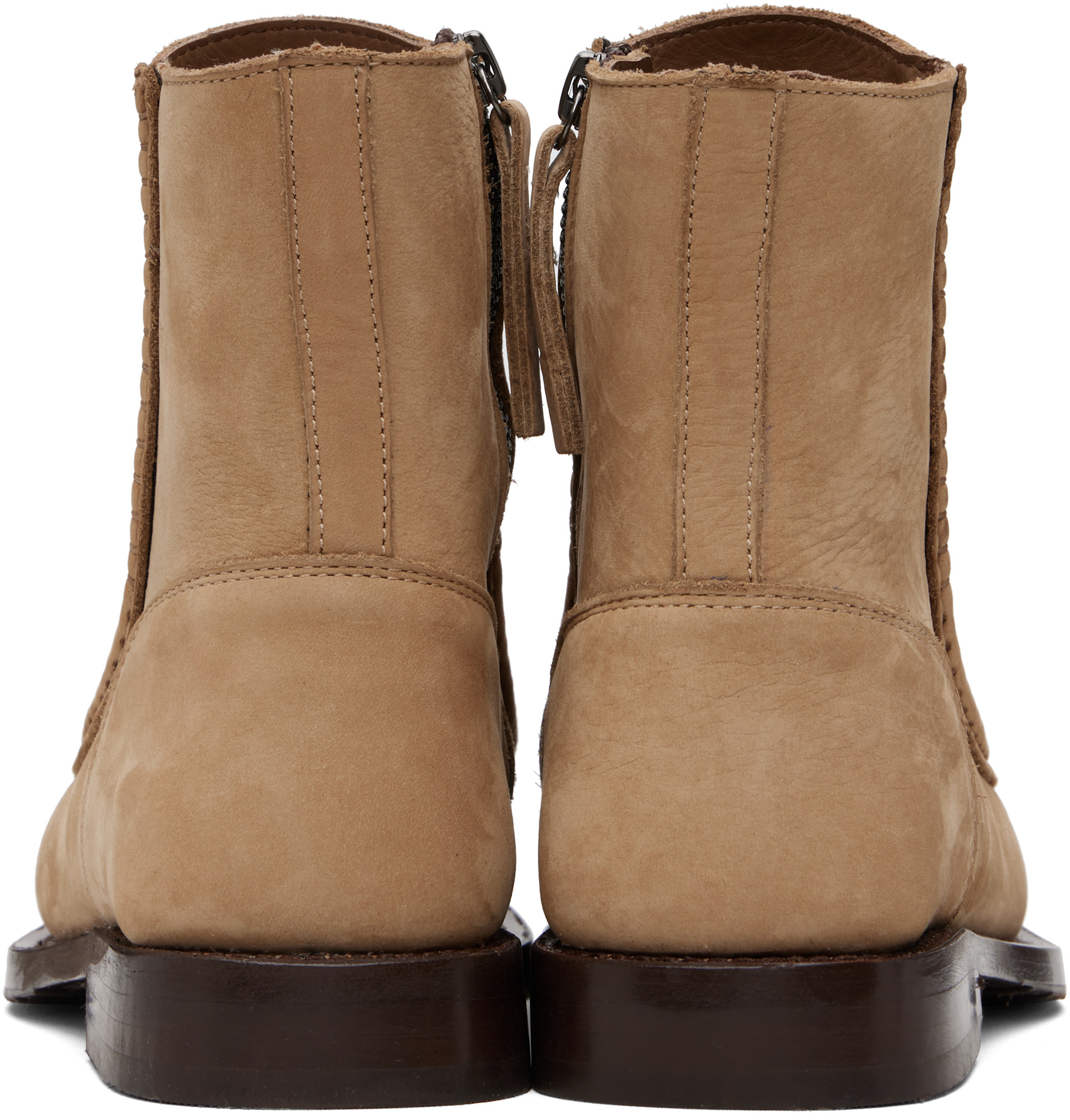 HEREU - Bottes Riera Bordon brun clair