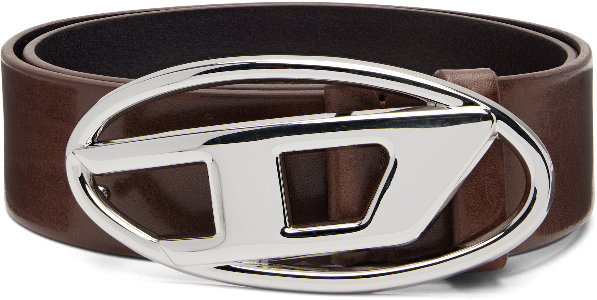 Diesel: Brown B-1dr W Belt | SSENSE