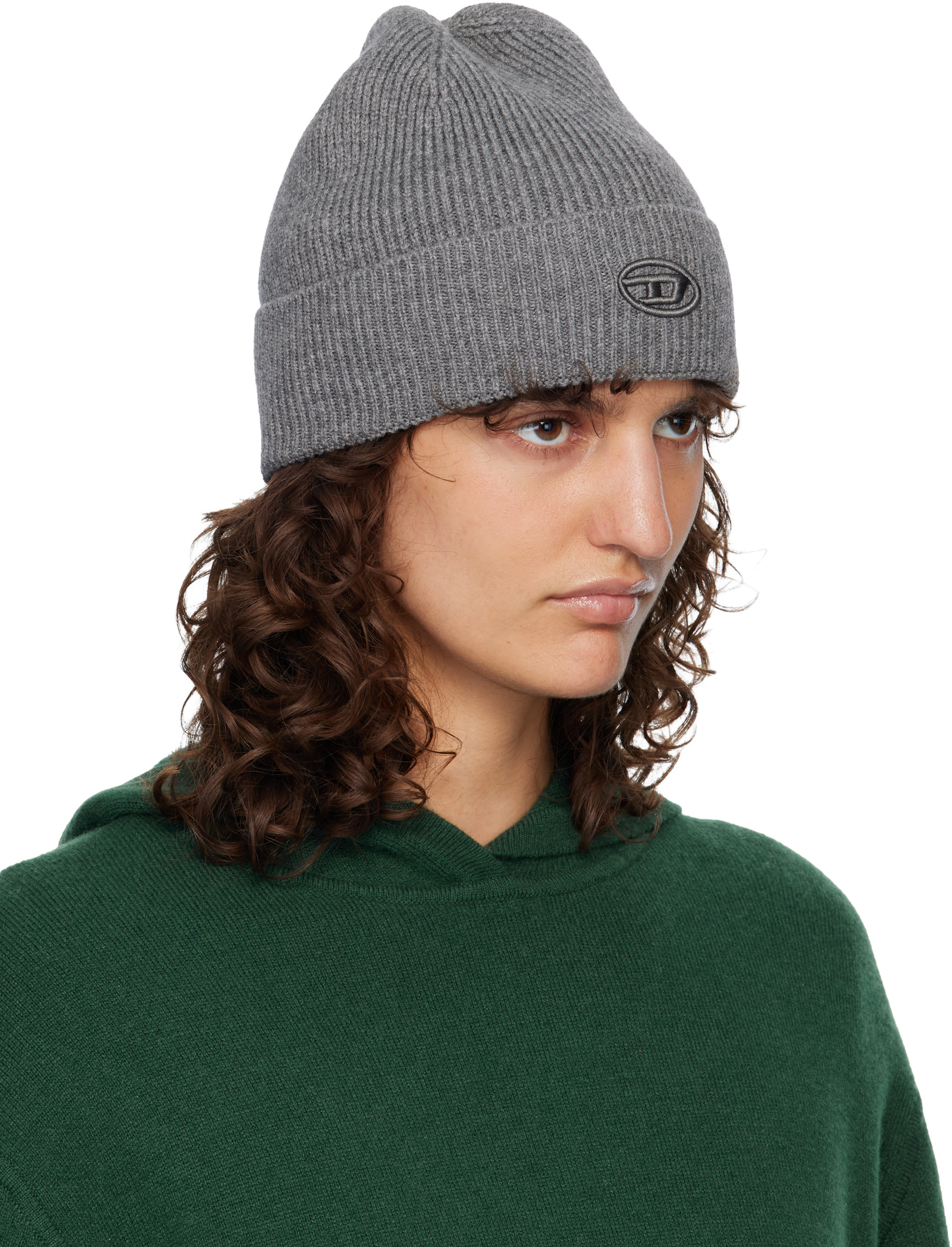 Diesel - Bonnet K-Coder-Fully B gris