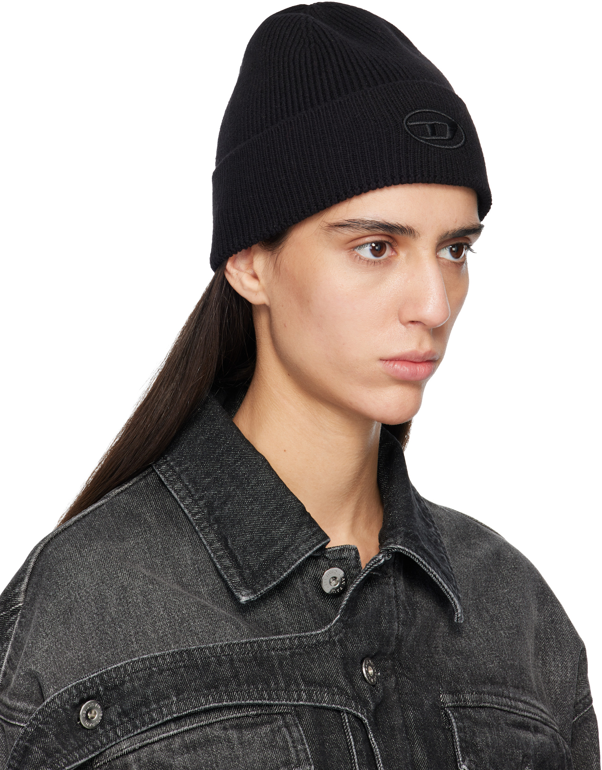 Diesel - Black K-Coder-Fully B Beanie
