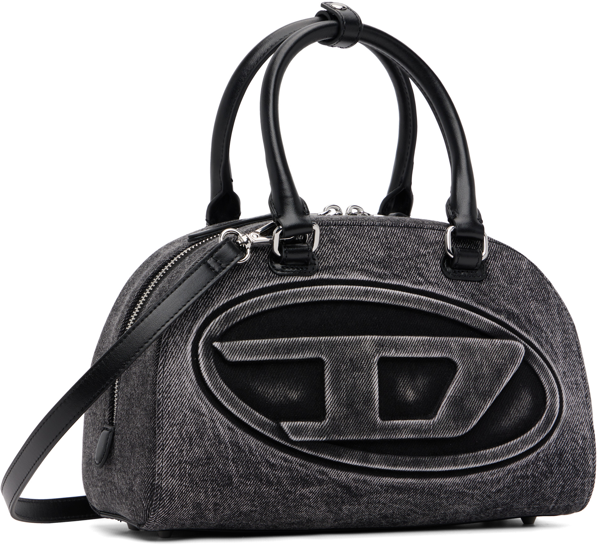 Diesel: グレー 1DR Dome-Bowling バッグ | SSENSE 日本
