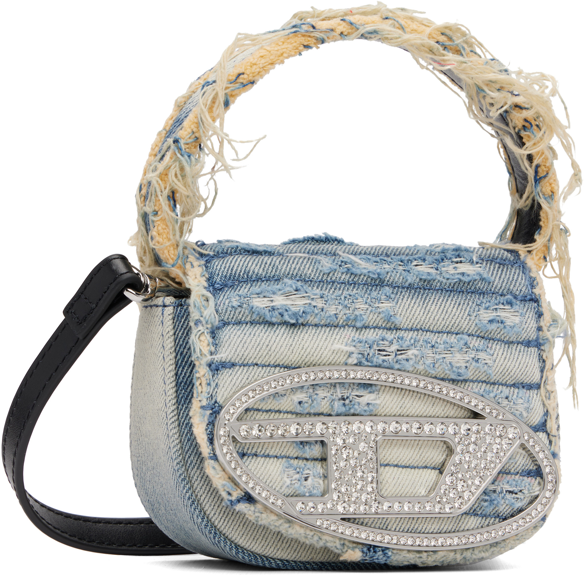 Diesel: Blue 1DR XS-Iconic Mini Bag | SSENSE Canada