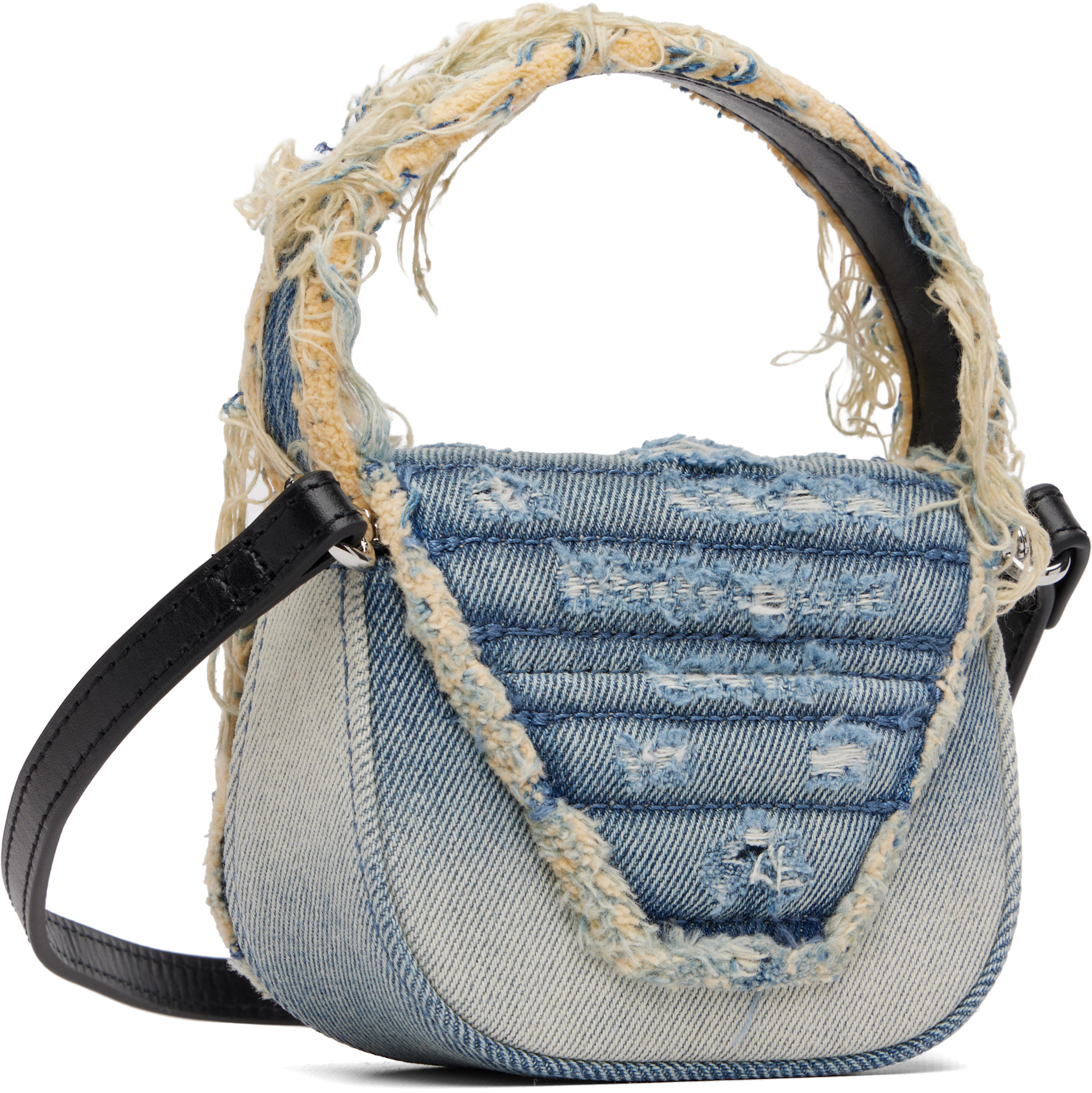 Diesel: Blue 1DR XS-Iconic Mini Bag | SSENSE