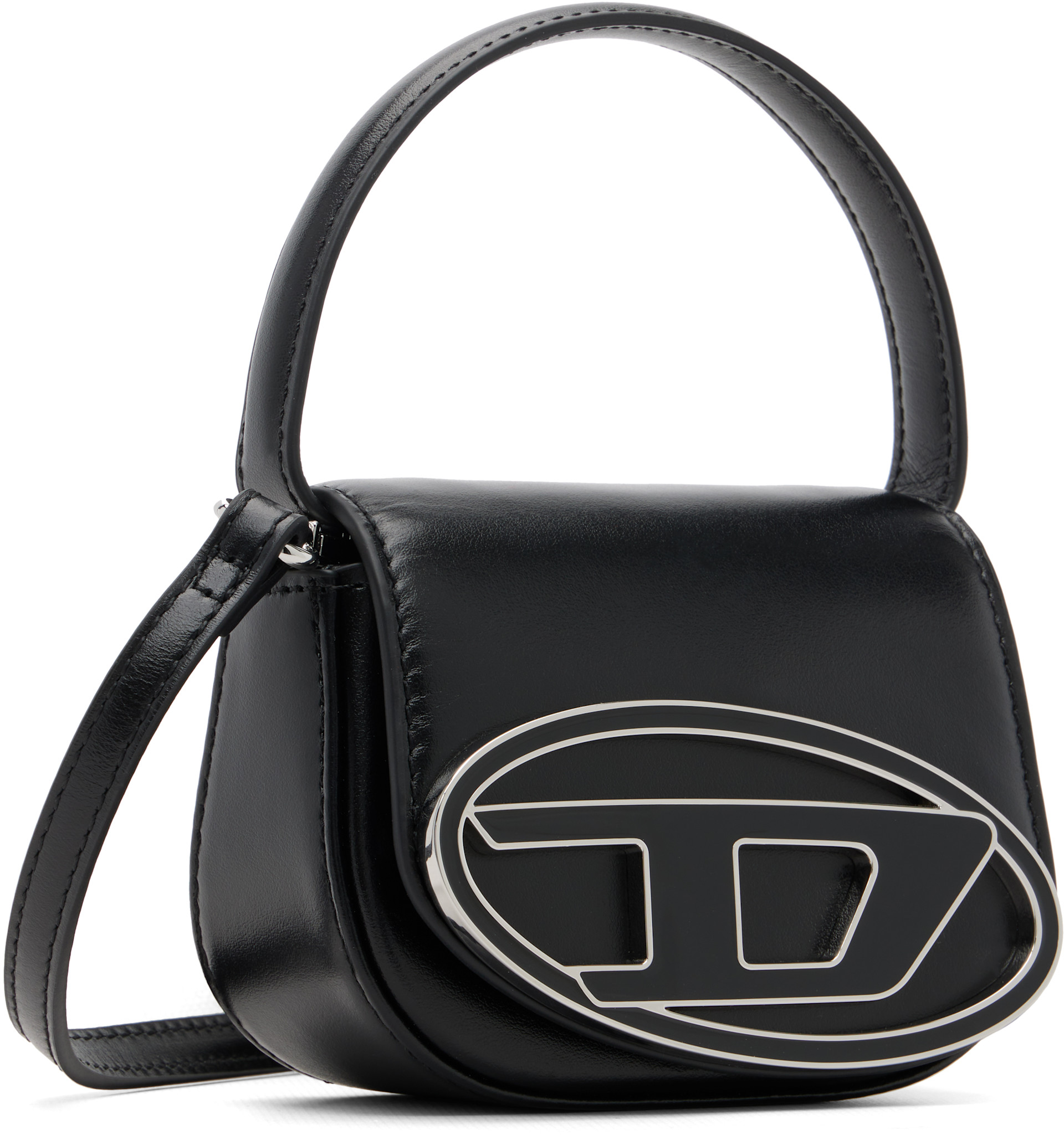 Diesel - Micro sac noir à logo 1DR