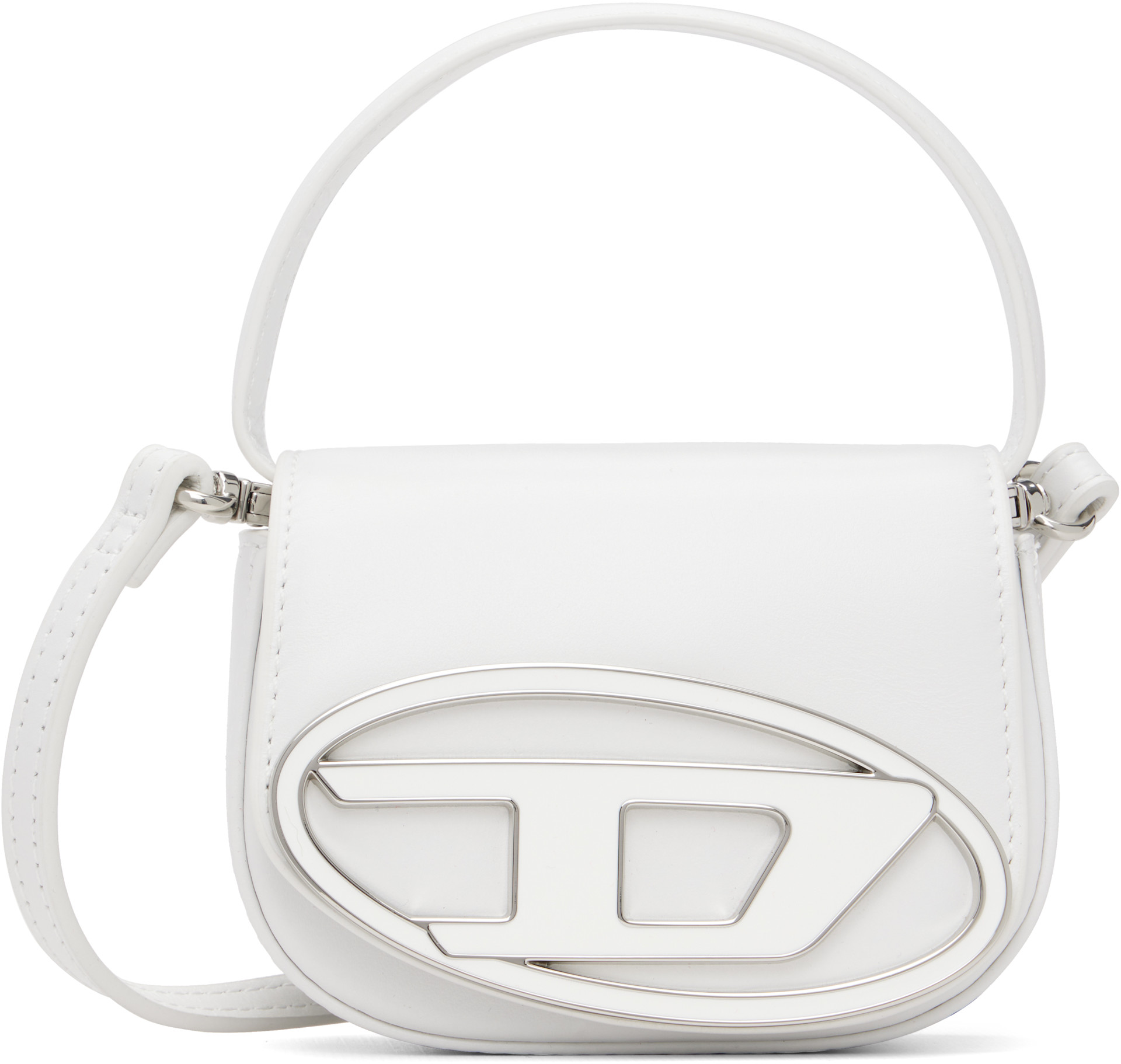 Diesel - Micro sac blanc à logo 1DR